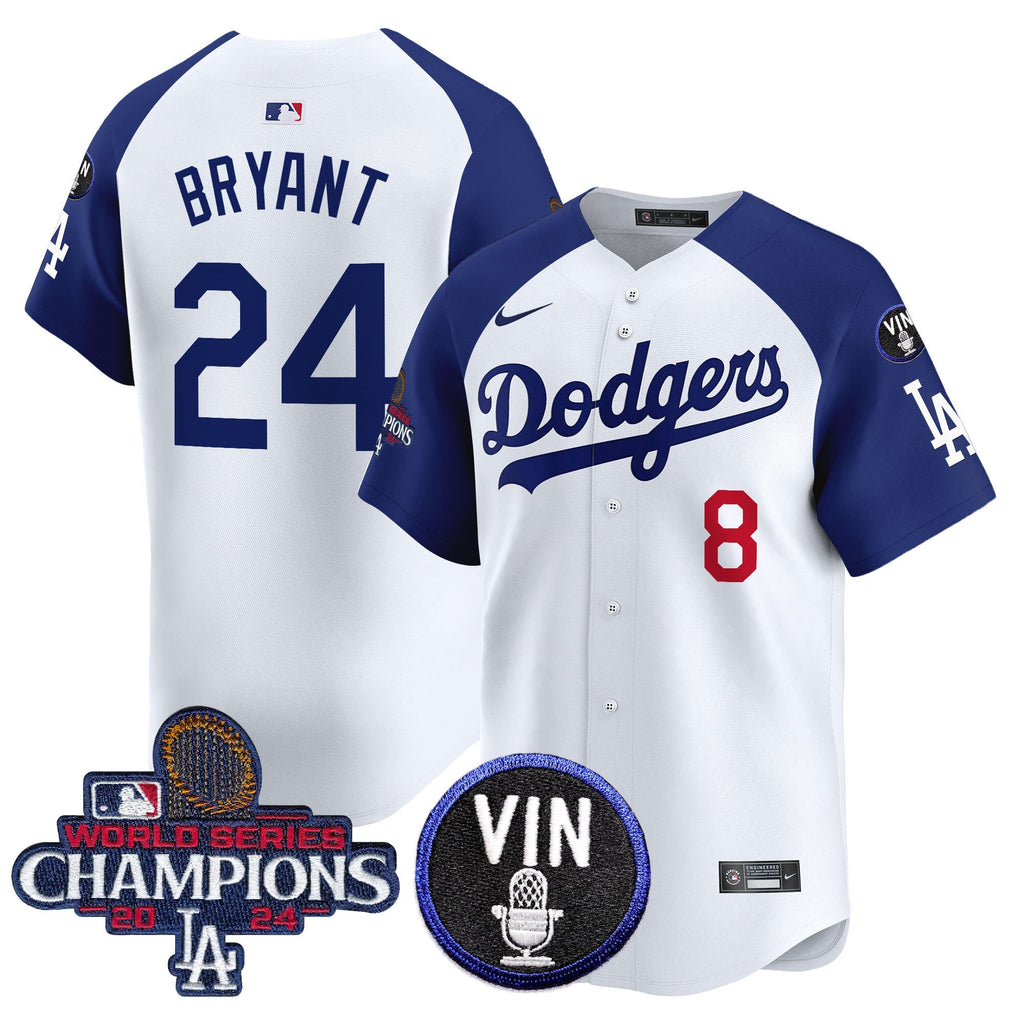 Men’s 2024 World Series Champions Patch Vapor Premier Limited Jersey V3