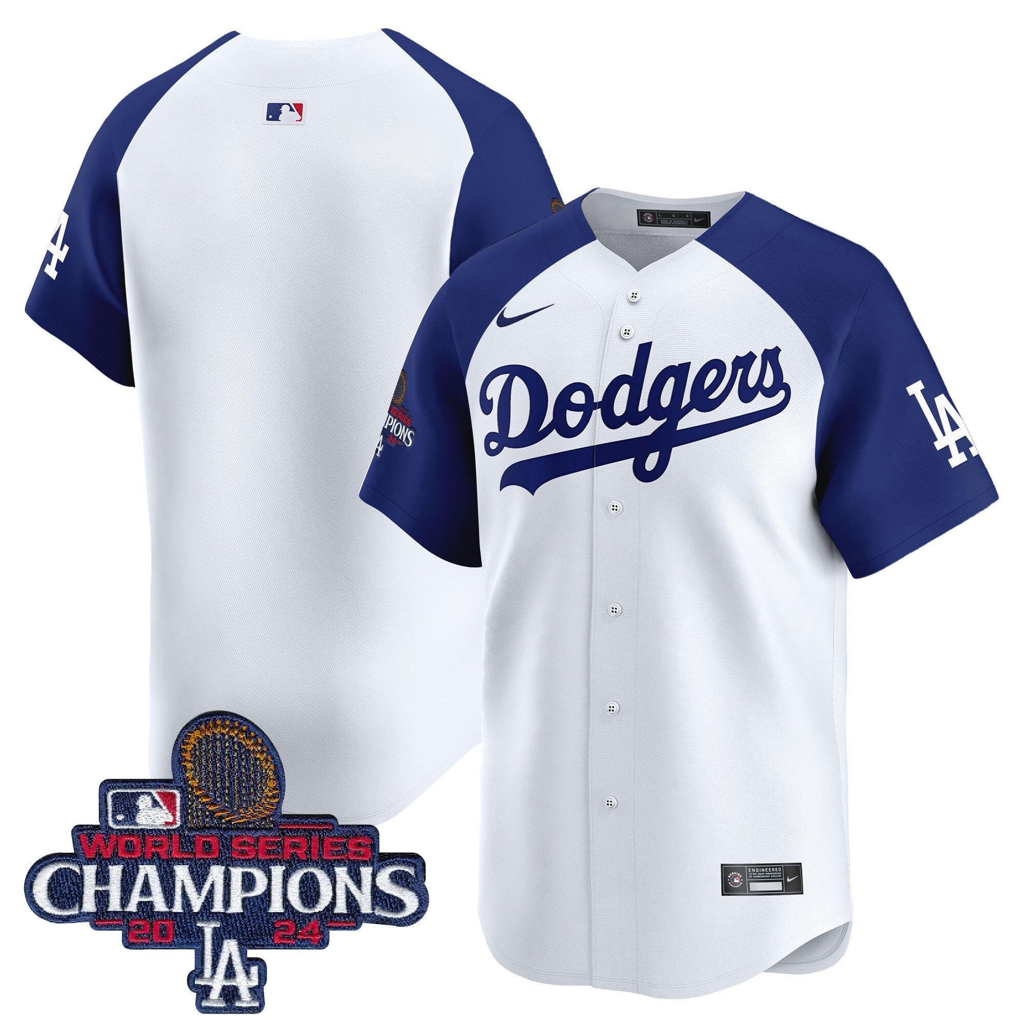 Men’s 2024 World Series Champions Patch Vapor Premier Limited Jersey