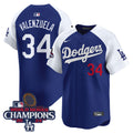 Men’s 2024 World Series Champions Patch Vapor Premier Limited Jersey