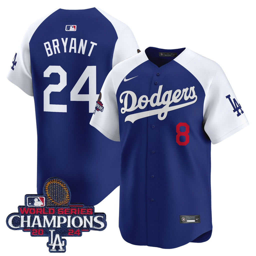 Men’s 2024 World Series Champions Patch Vapor Premier Limited Jersey