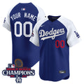 2024 World Series Champions Patch Vapor Premier Limited Custom Jersey