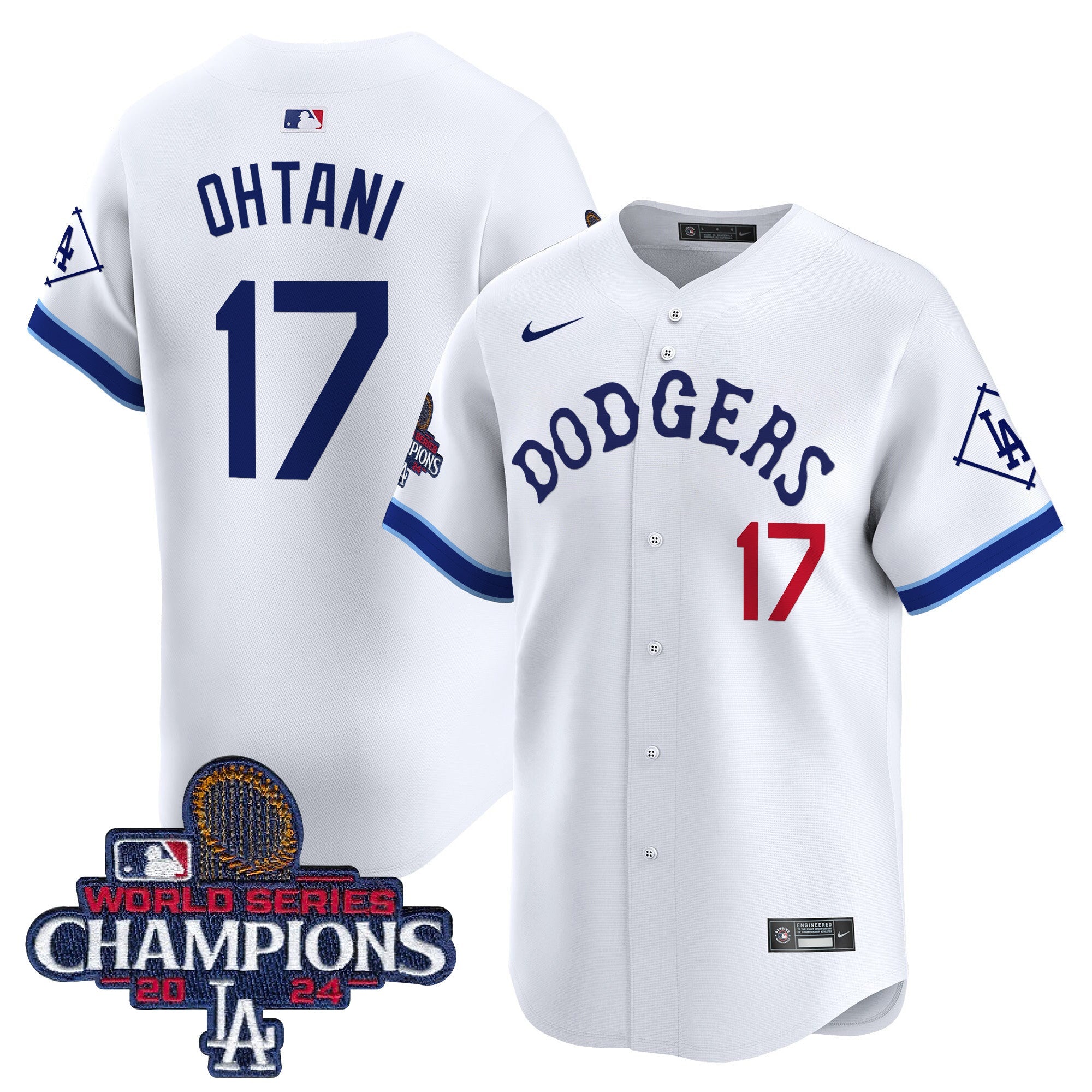 Men’s Tribute 2024 World Series Champions Vapor Premier Limited Jersey