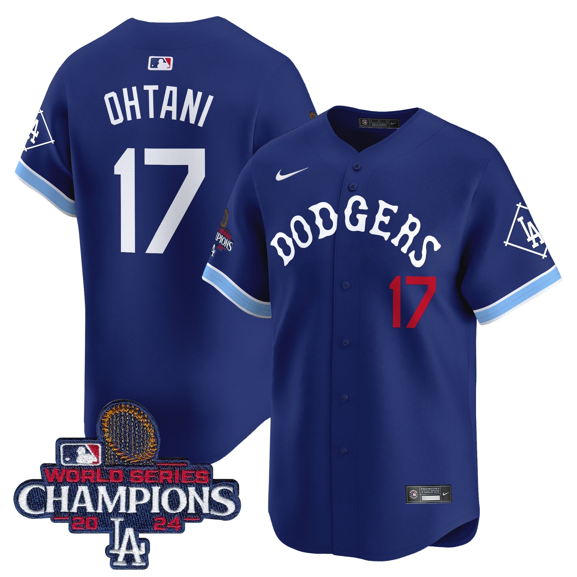 Men’s Tribute 2024 World Series Champions Vapor Premier Limited Jersey