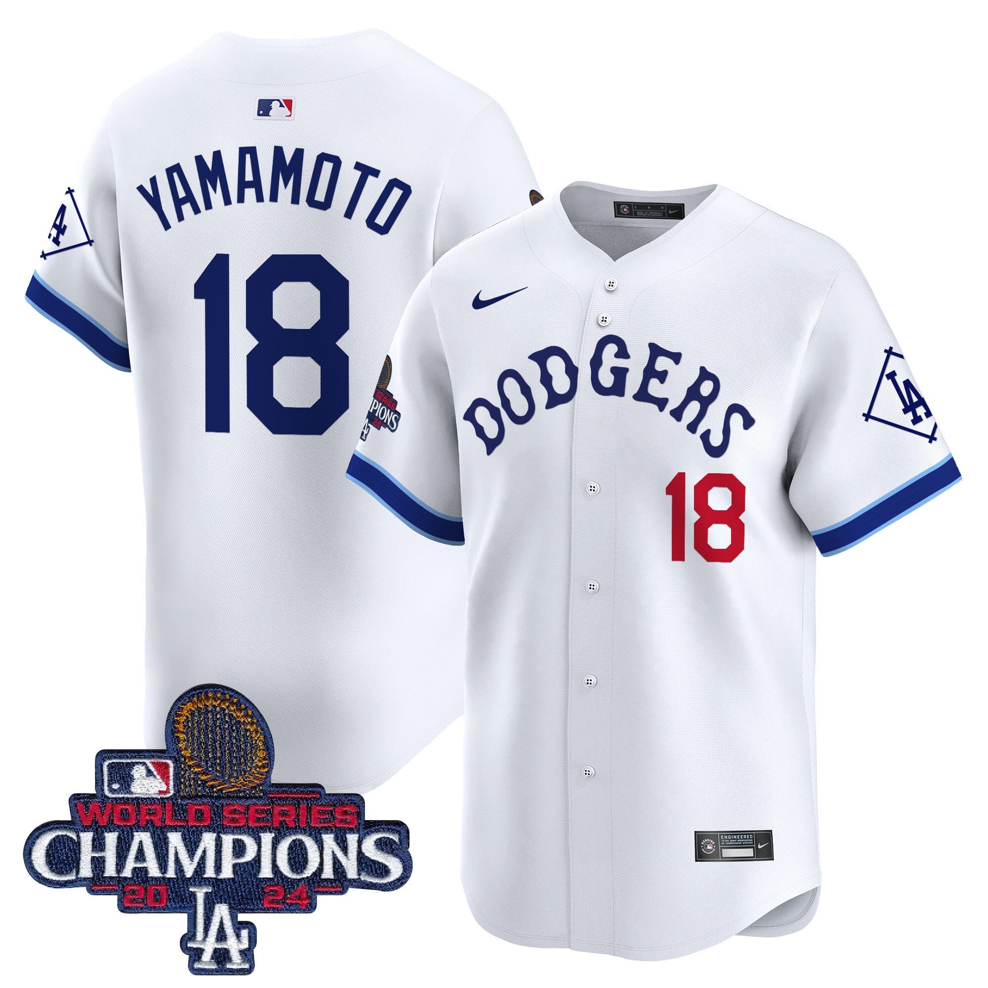 Men’s Tribute 2024 World Series Champions Vapor Premier Limited Jersey