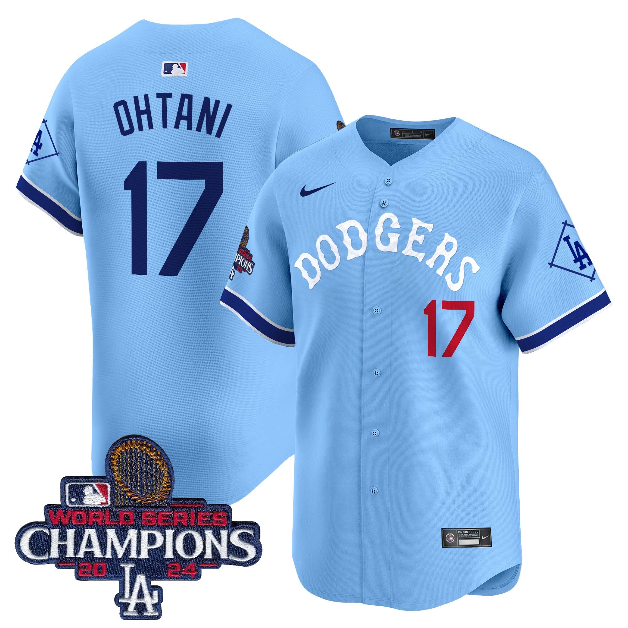 Men’s Tribute 2024 World Series Champions Vapor Premier Limited Jersey