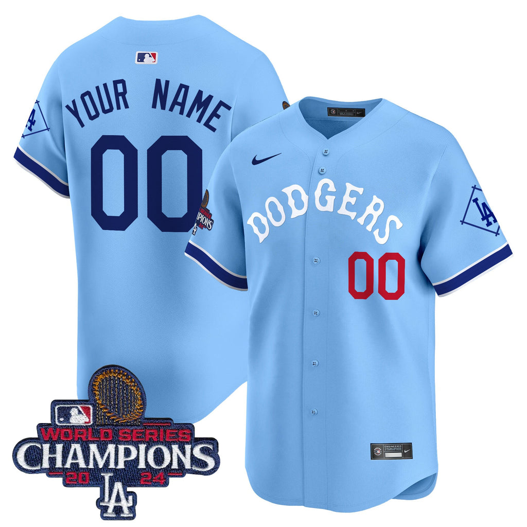 Tribute 2024 World Series Champions Vapor Premier Limited Custom Jersey