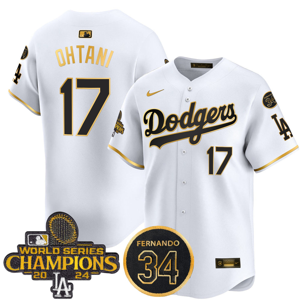 Men’s 2024 World Series Champions Patch Vapor Premier Limited Jersey V2
