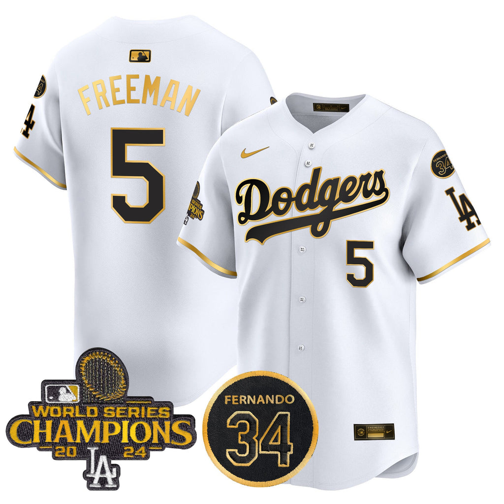 Men’s 2024 World Series Champions Patch Vapor Premier Limited Jersey V2