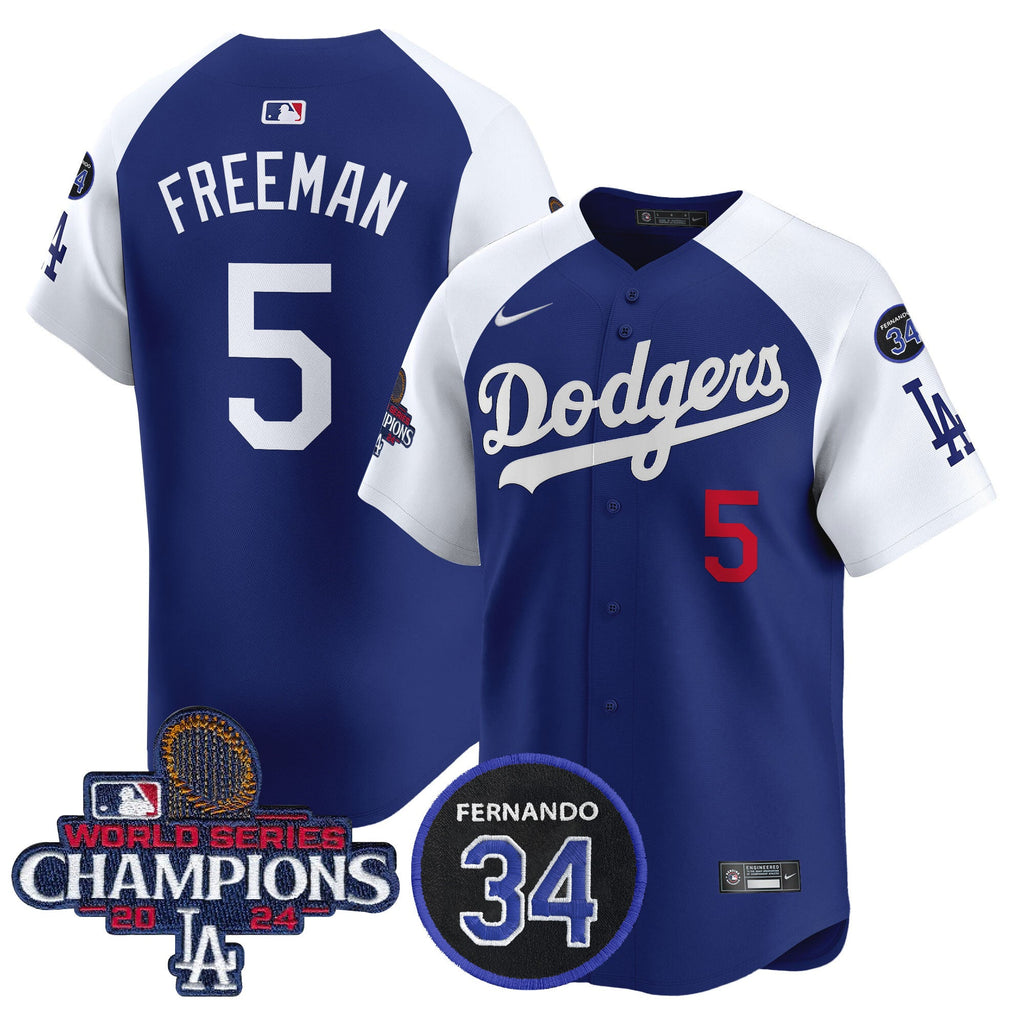Men’s 2024 World Series Champions Patch Vapor Premier Limited Jersey V2