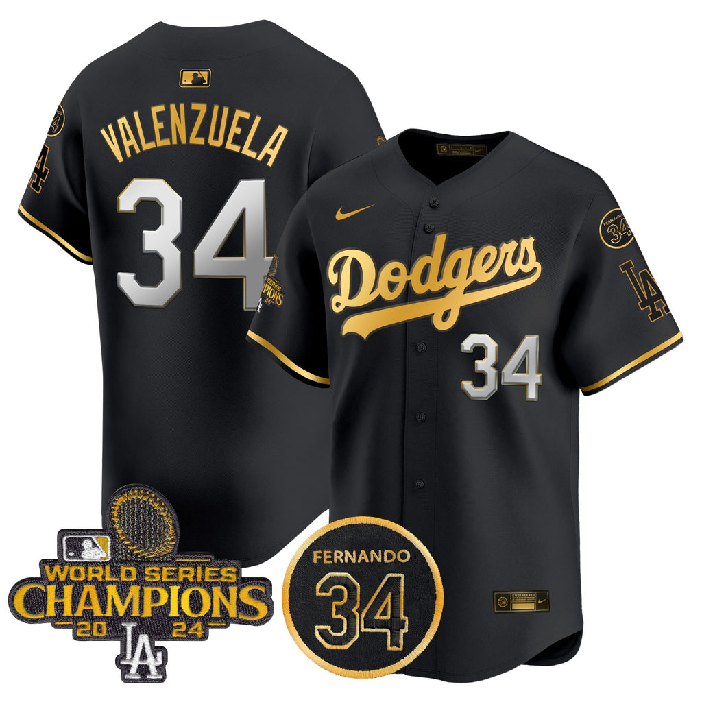 Men’s 2024 World Series Champions Patch Vapor Premier Limited Jersey V2