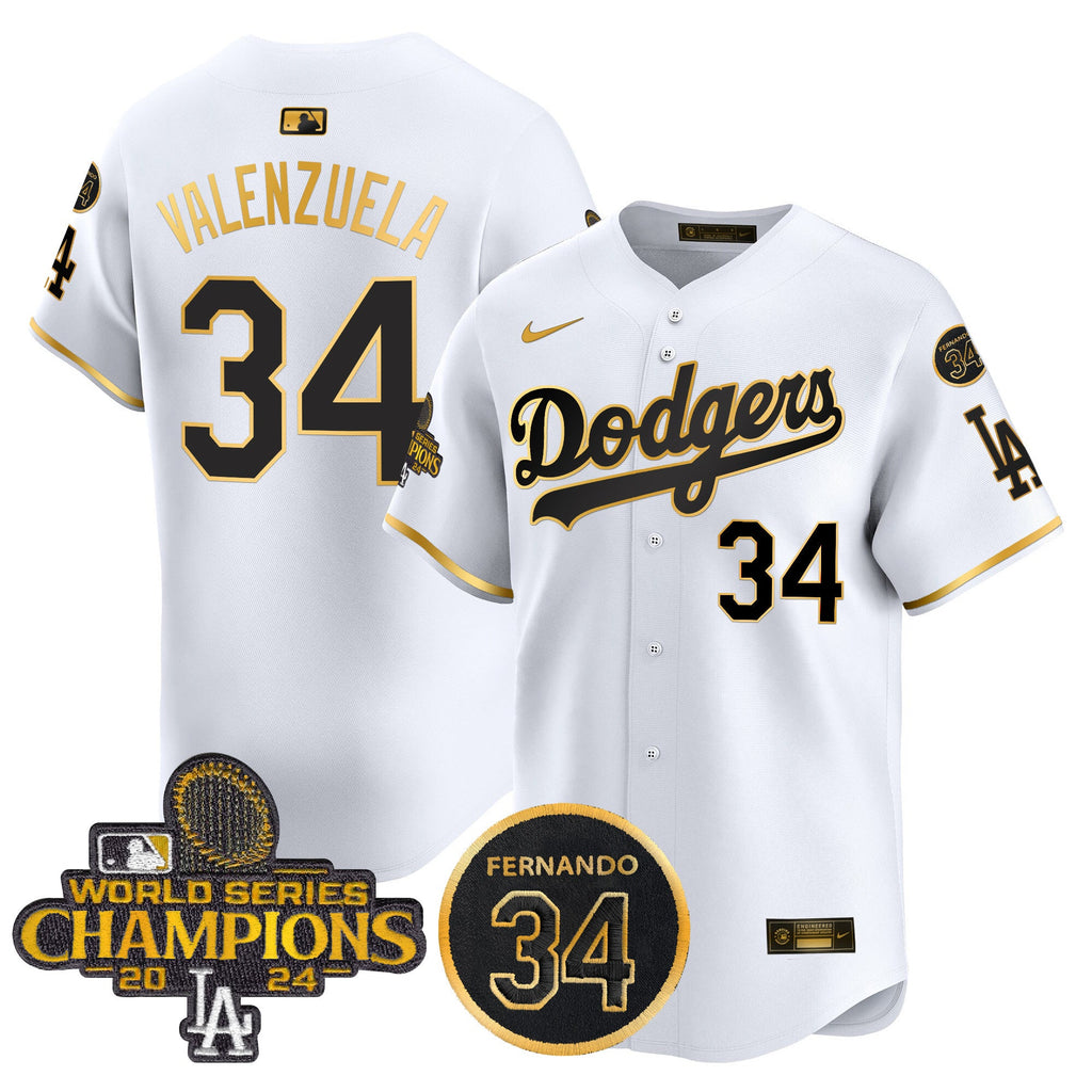 Men’s 2024 World Series Champions Patch Vapor Premier Limited Jersey V2