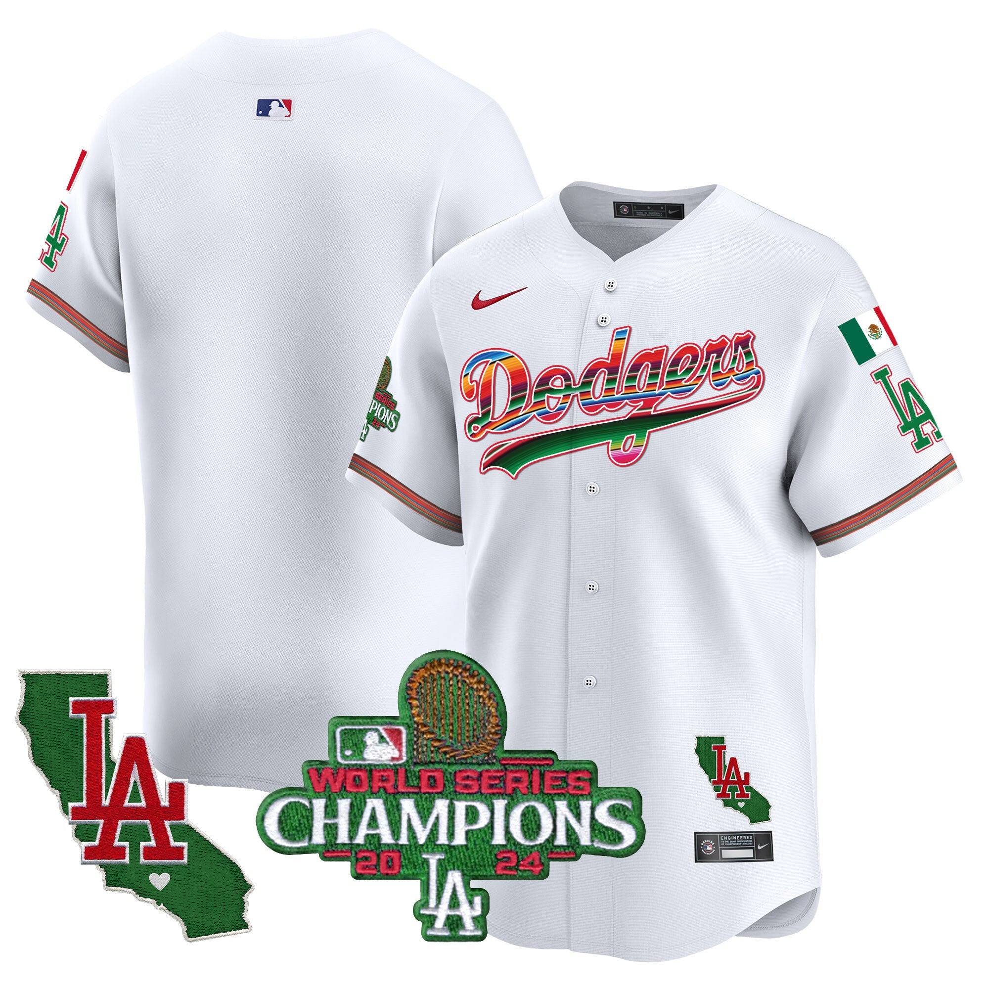 Men’s Mexico 2024 World Series Champions Vapor Premier Limited Jersey