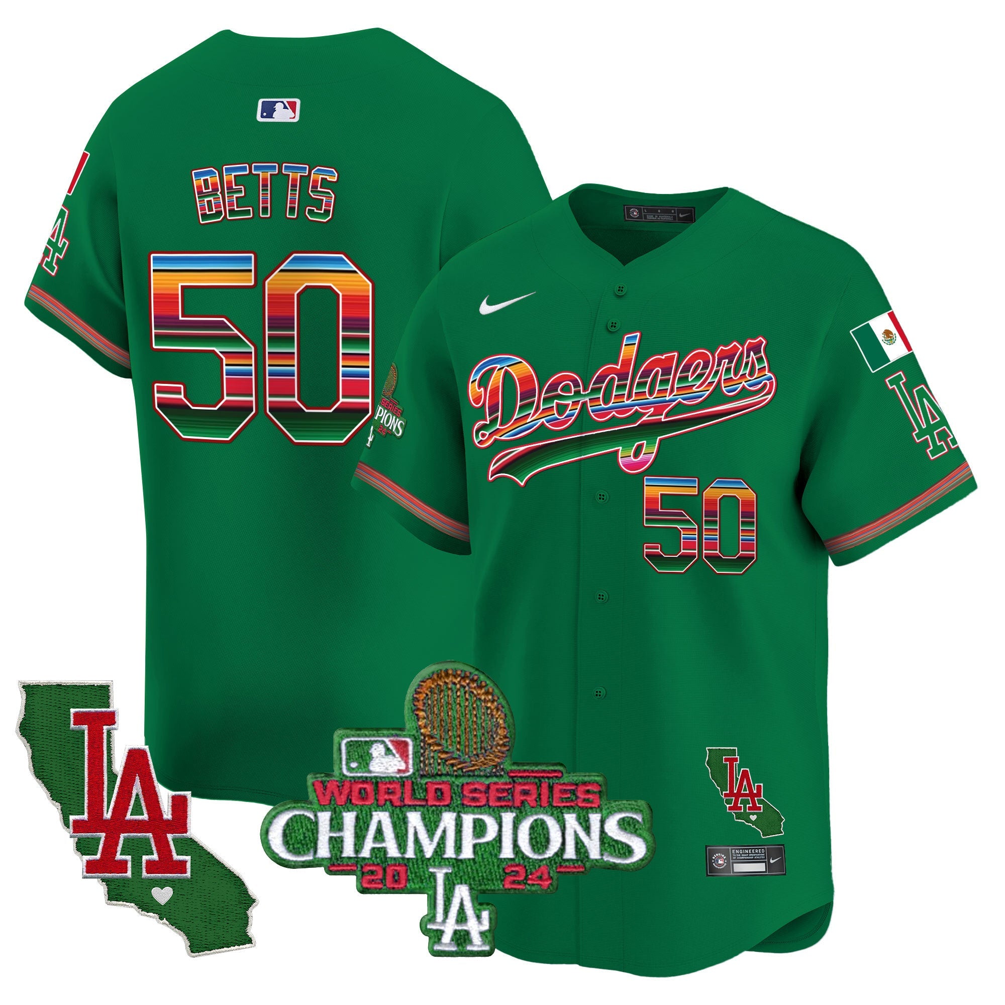 Men’s Mexico 2024 World Series Champions Vapor Premier Limited Jersey