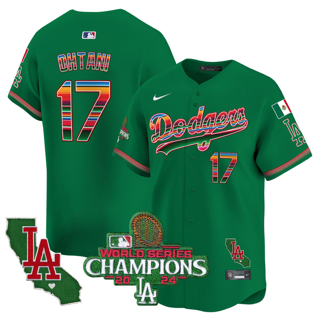 Men’s Mexico 2024 World Series Champions Vapor Premier Limited Jersey