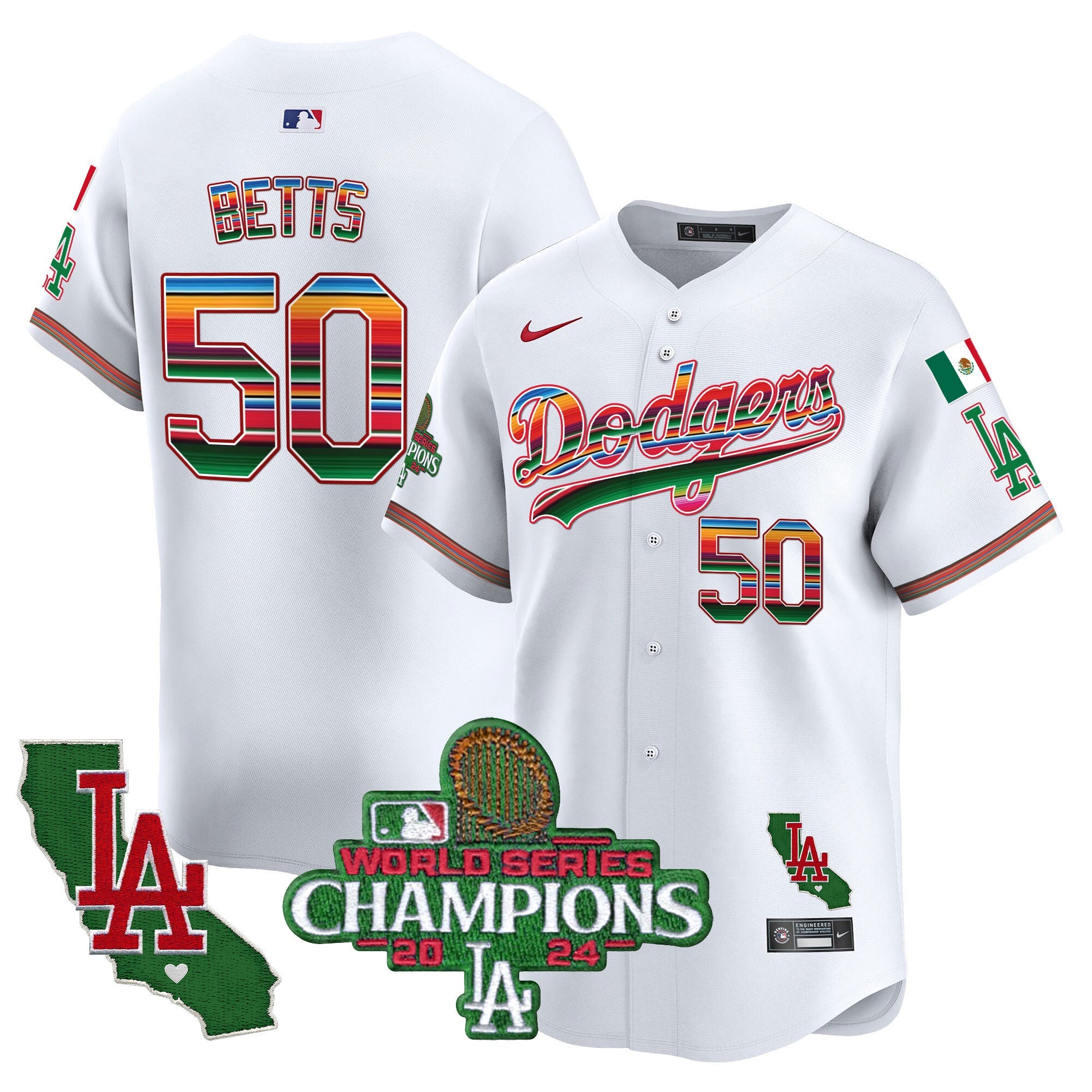 Men’s Mexico 2024 World Series Champions Vapor Premier Limited Jersey