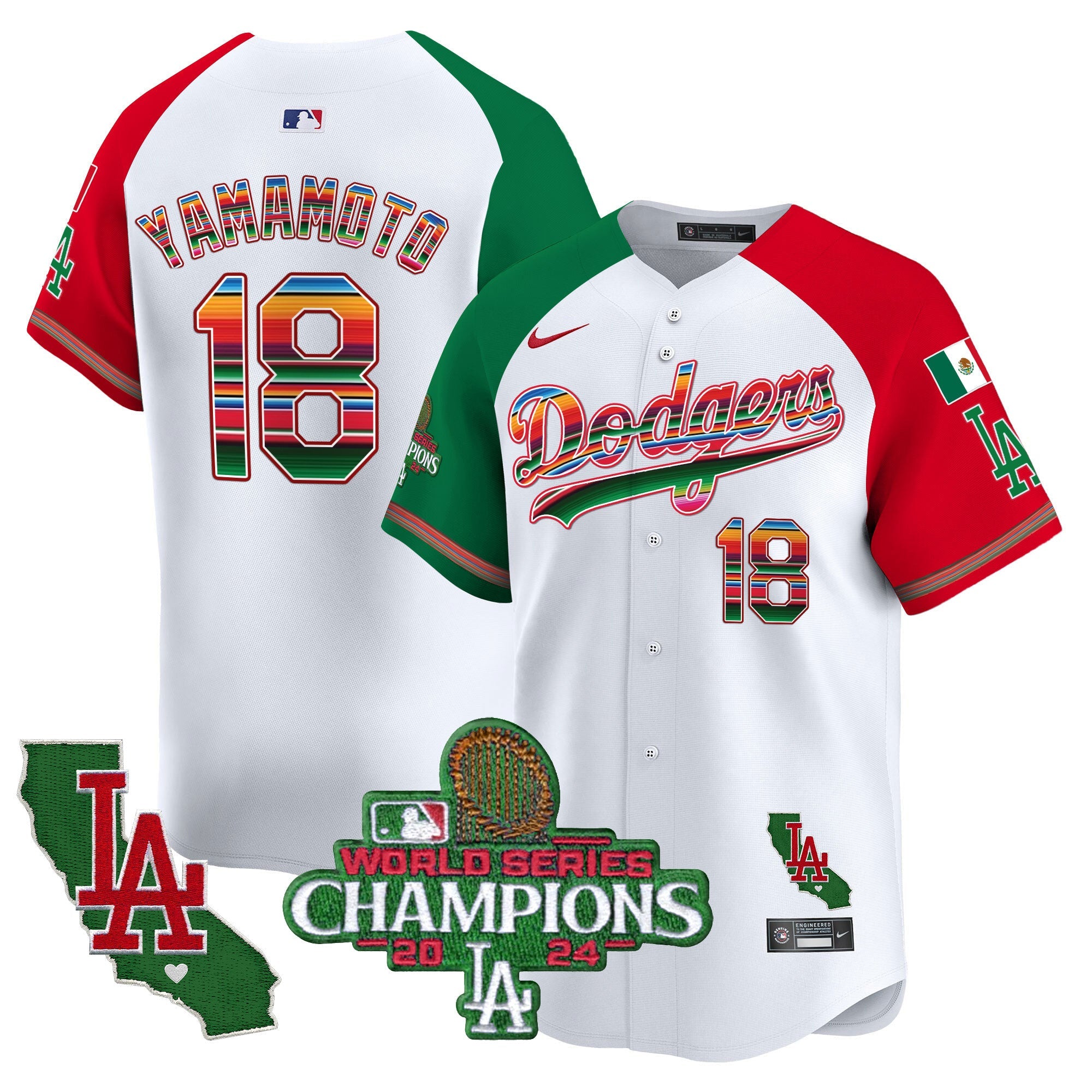 Men’s Mexico 2024 World Series Champions Vapor Premier Limited Jersey