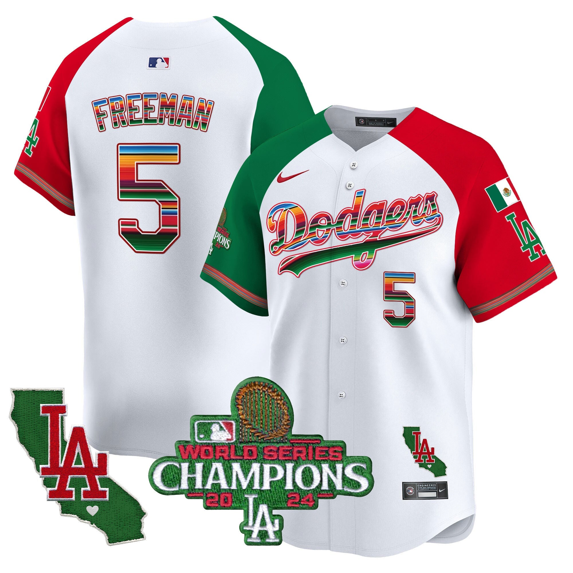 Men’s Mexico 2024 World Series Champions Vapor Premier Limited Jersey