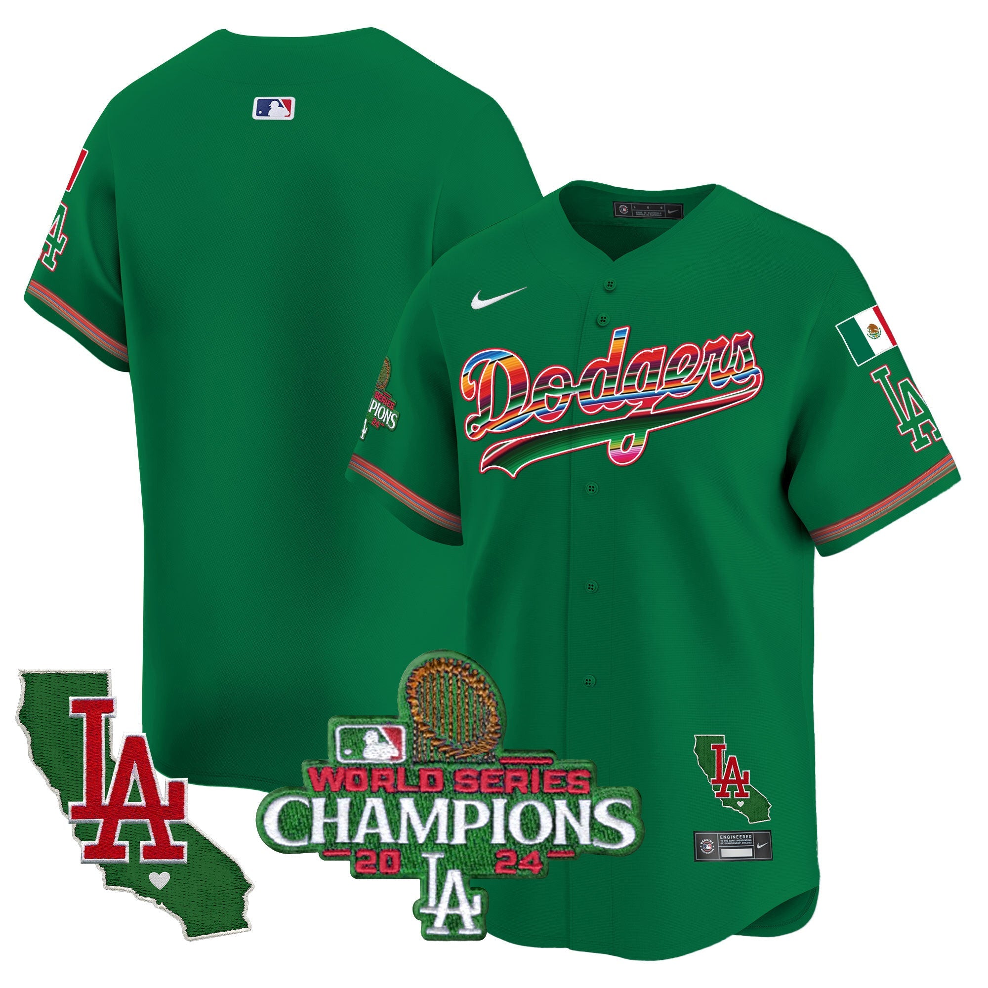 Men’s Mexico 2024 World Series Champions Vapor Premier Limited Jersey