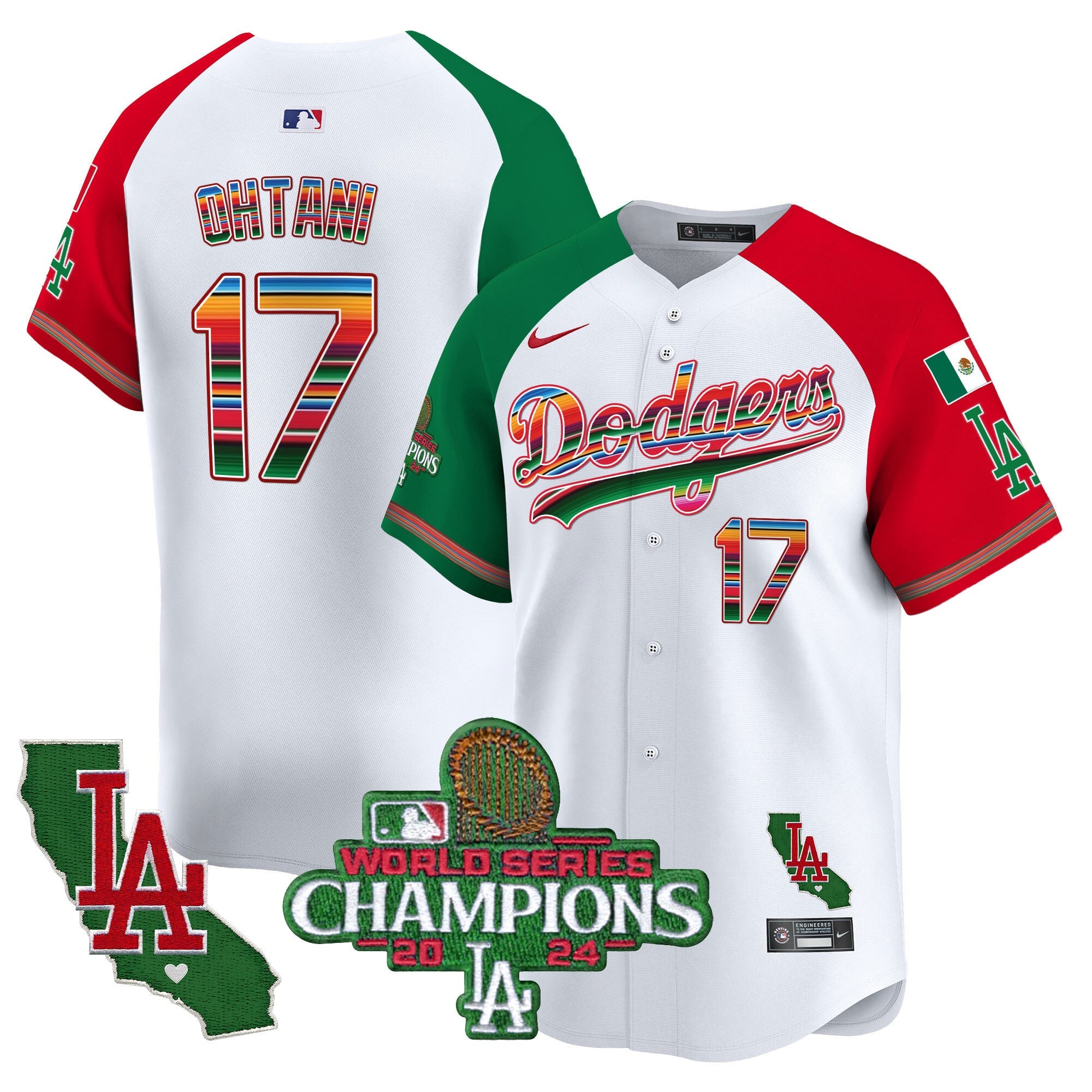 Men’s Mexico 2024 World Series Champions Vapor Premier Limited Jersey
