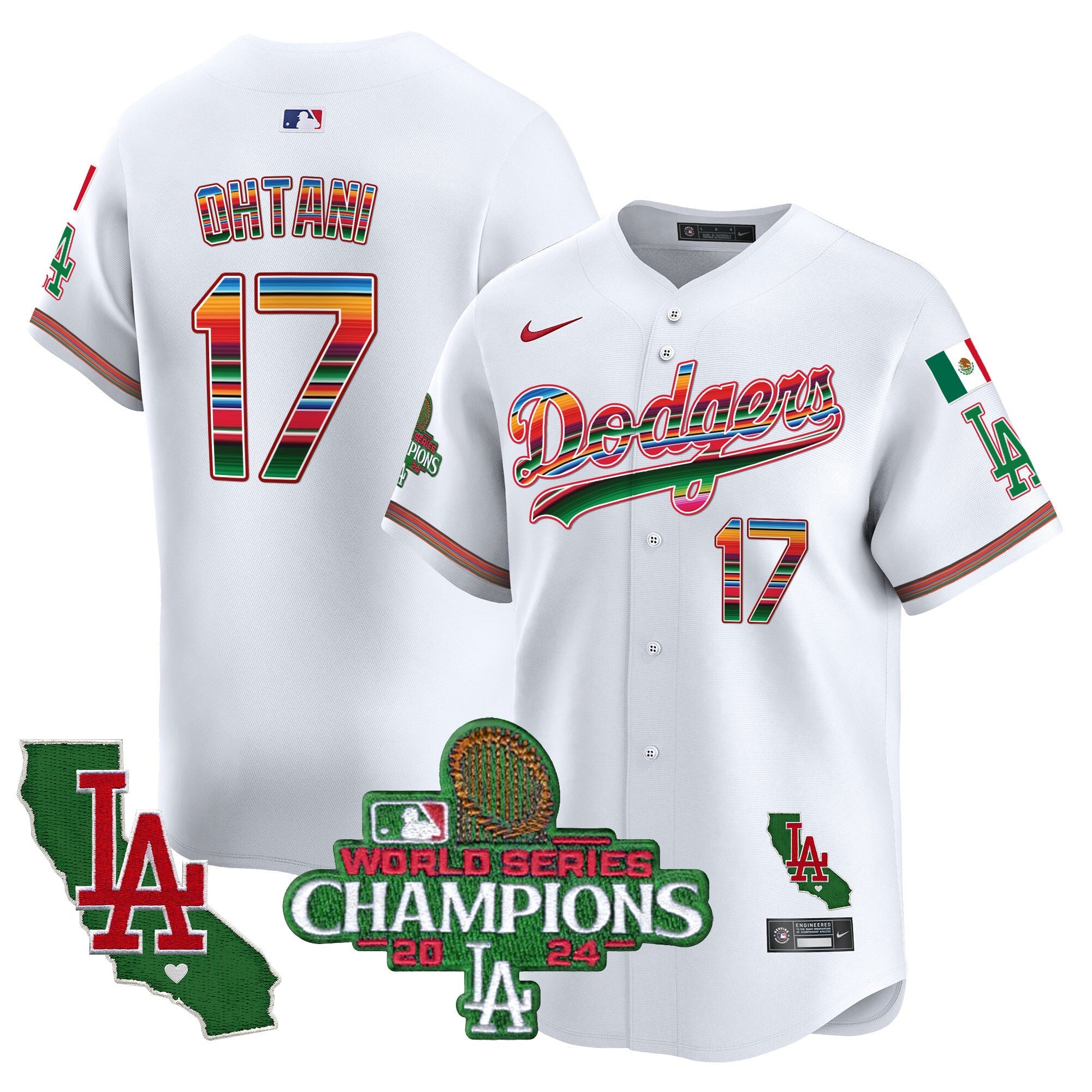Men’s Mexico 2024 World Series Champions Vapor Premier Limited Jersey