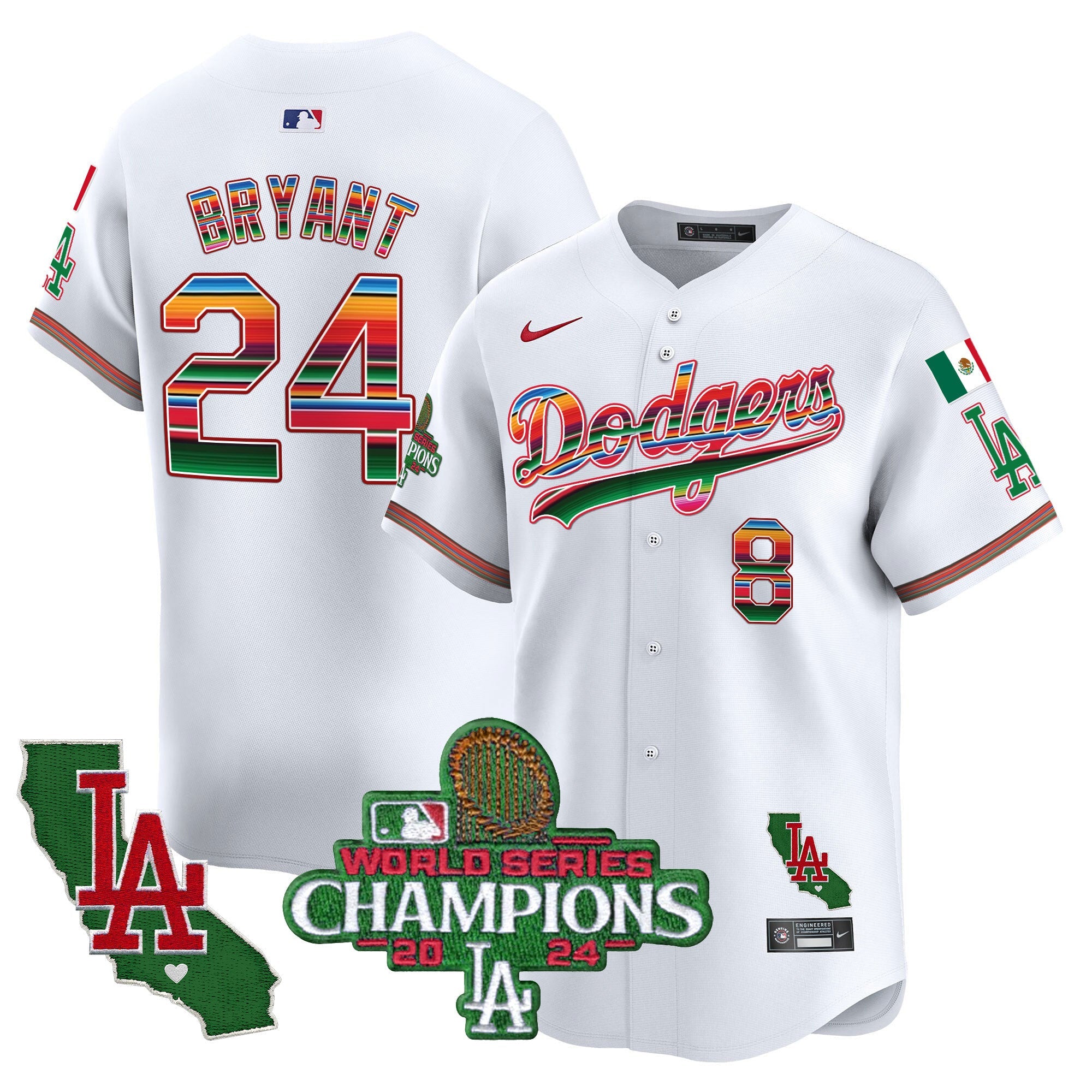 Men’s Mexico 2024 World Series Champions Vapor Premier Limited Jersey