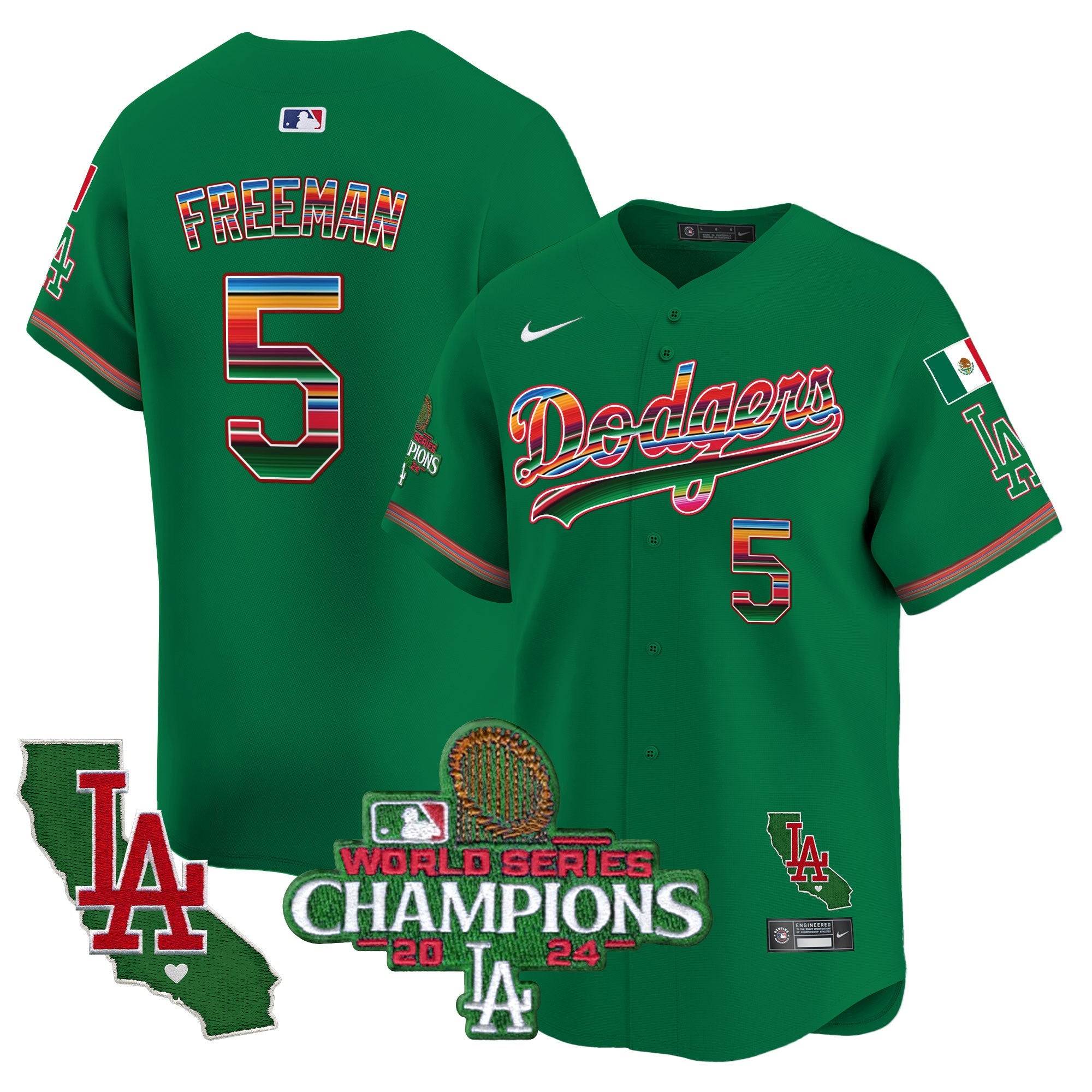 Men’s Mexico 2024 World Series Champions Vapor Premier Limited Jersey