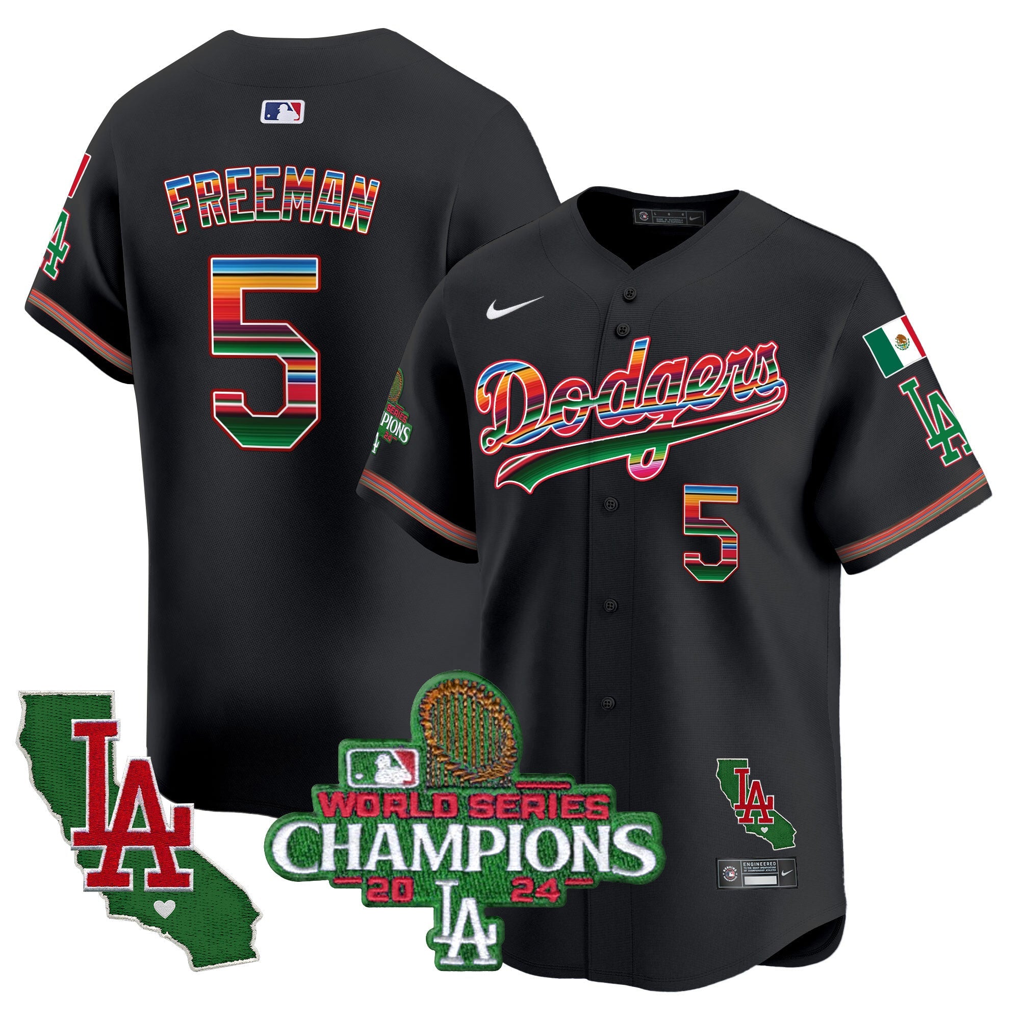 Men’s Mexico 2024 World Series Champions Vapor Premier Limited Jersey