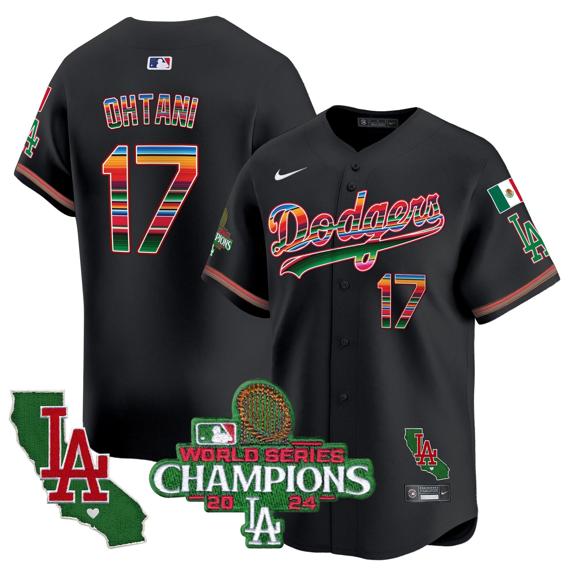 Men’s Mexico 2024 World Series Champions Vapor Premier Limited Jersey