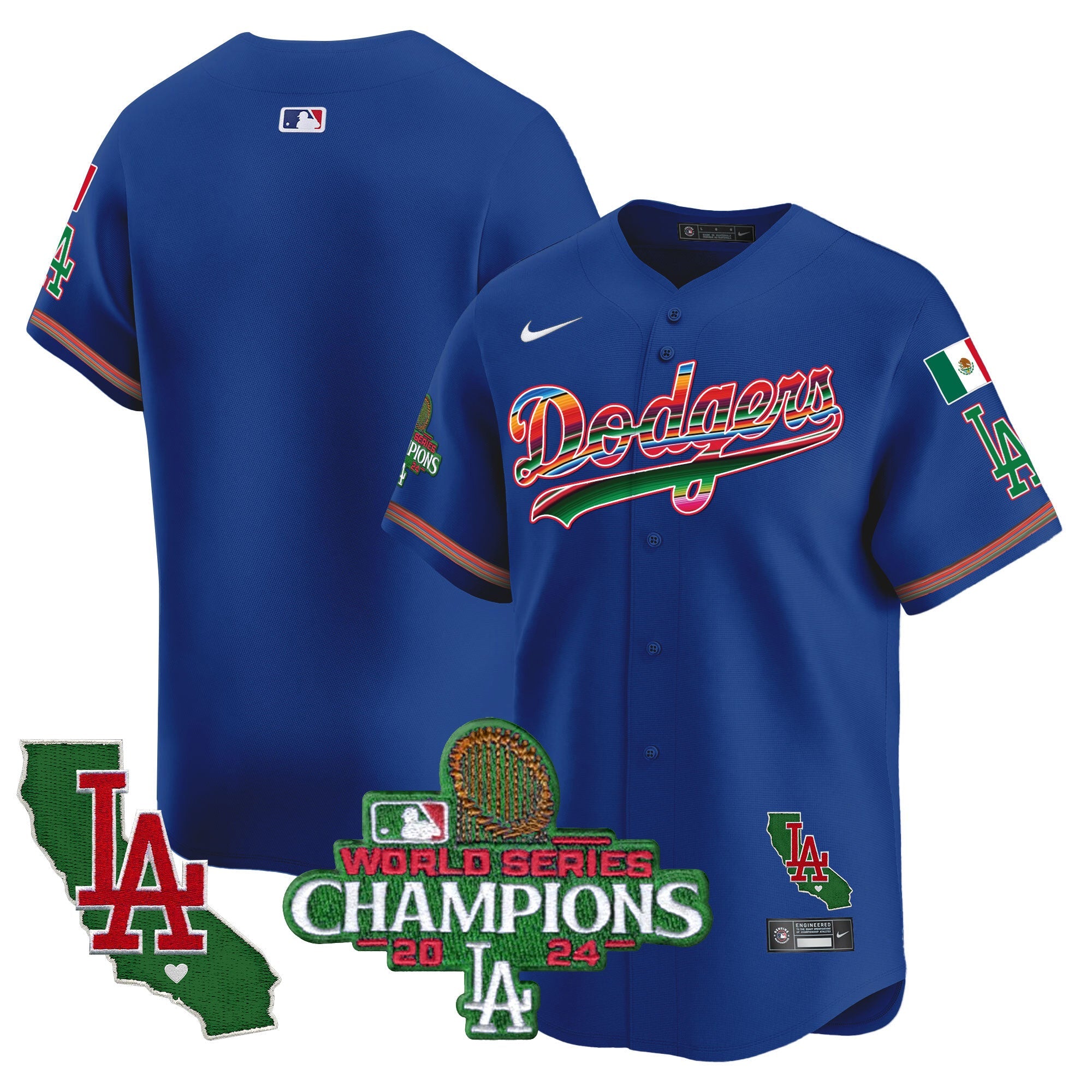 Men’s Mexico 2024 World Series Champions Vapor Premier Limited Jersey