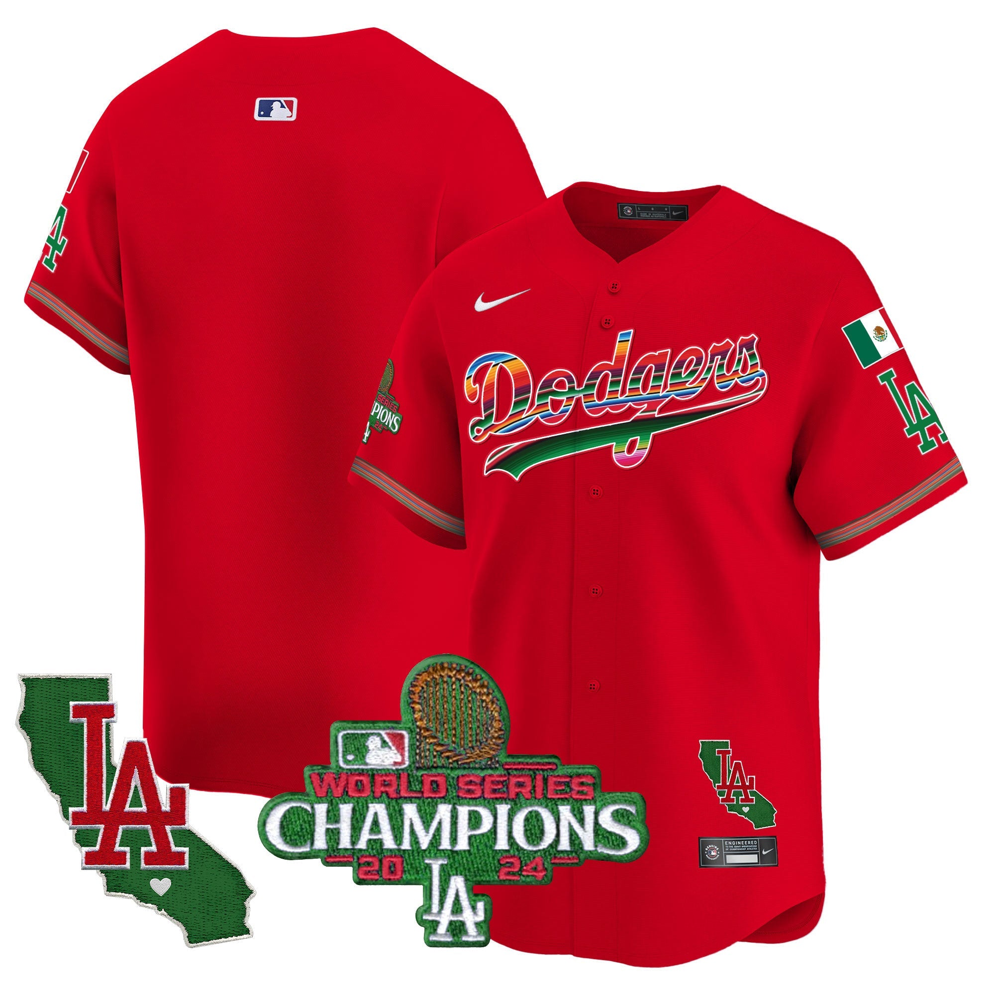 Men’s Mexico 2024 World Series Champions Vapor Premier Limited Jersey