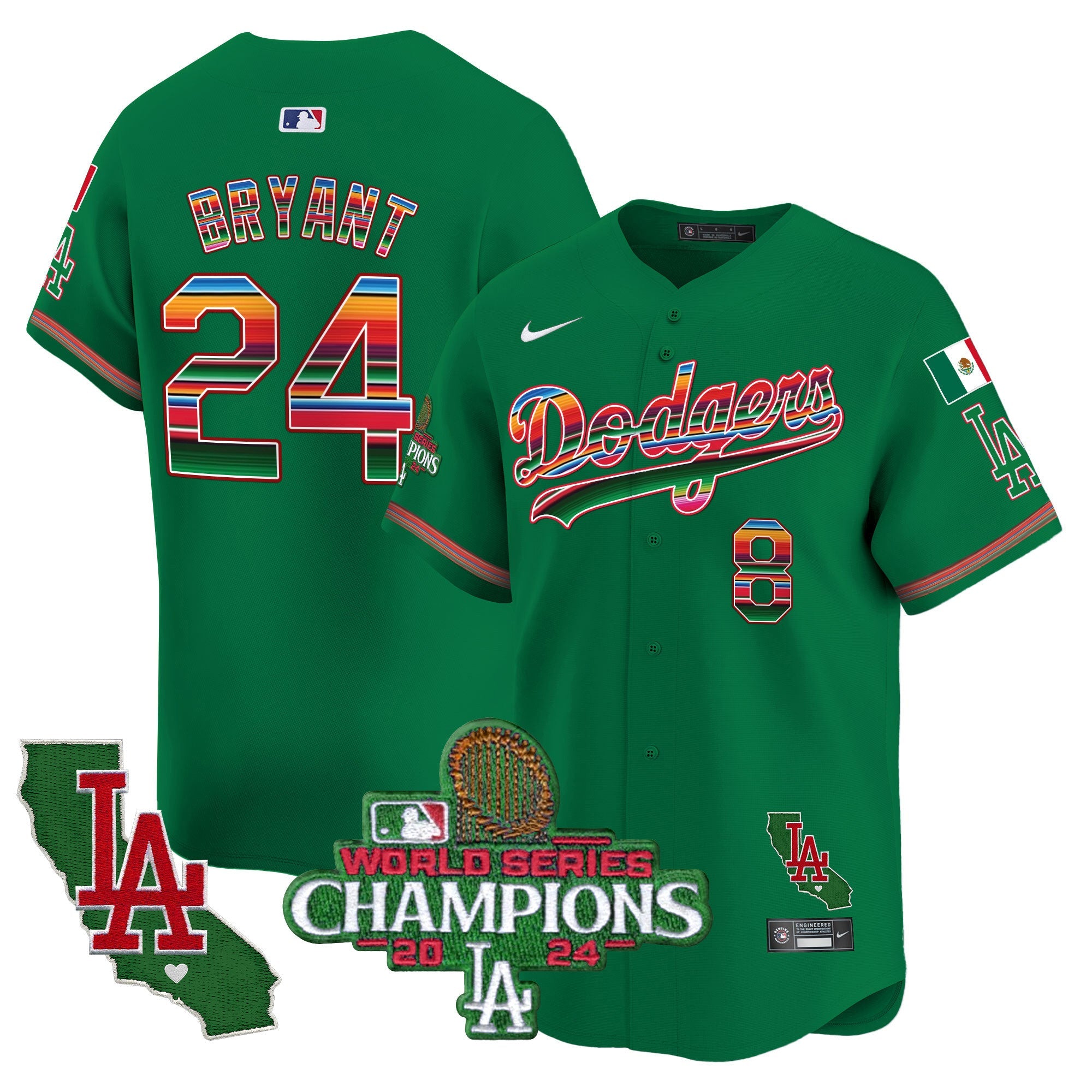 Men’s Mexico 2024 World Series Champions Vapor Premier Limited Jersey