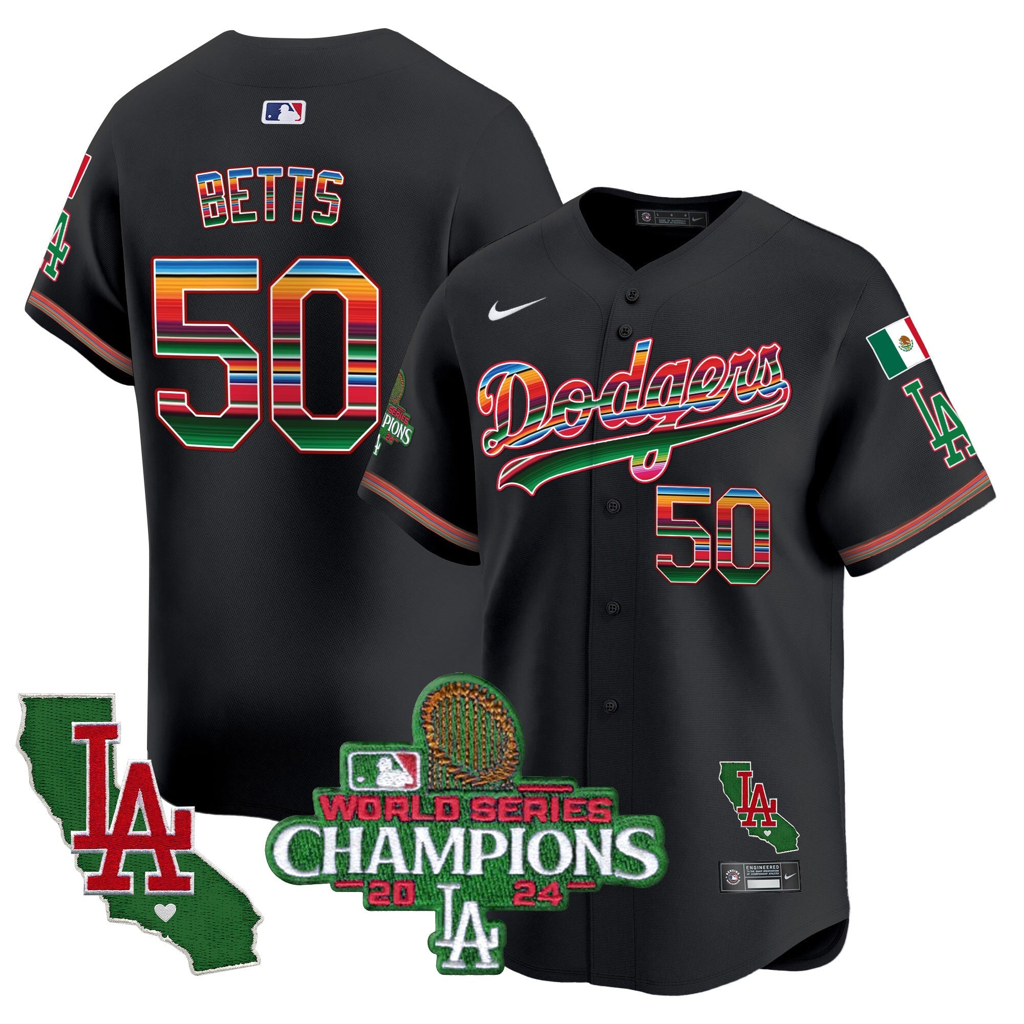 Men’s Mexico 2024 World Series Champions Vapor Premier Limited Jersey
