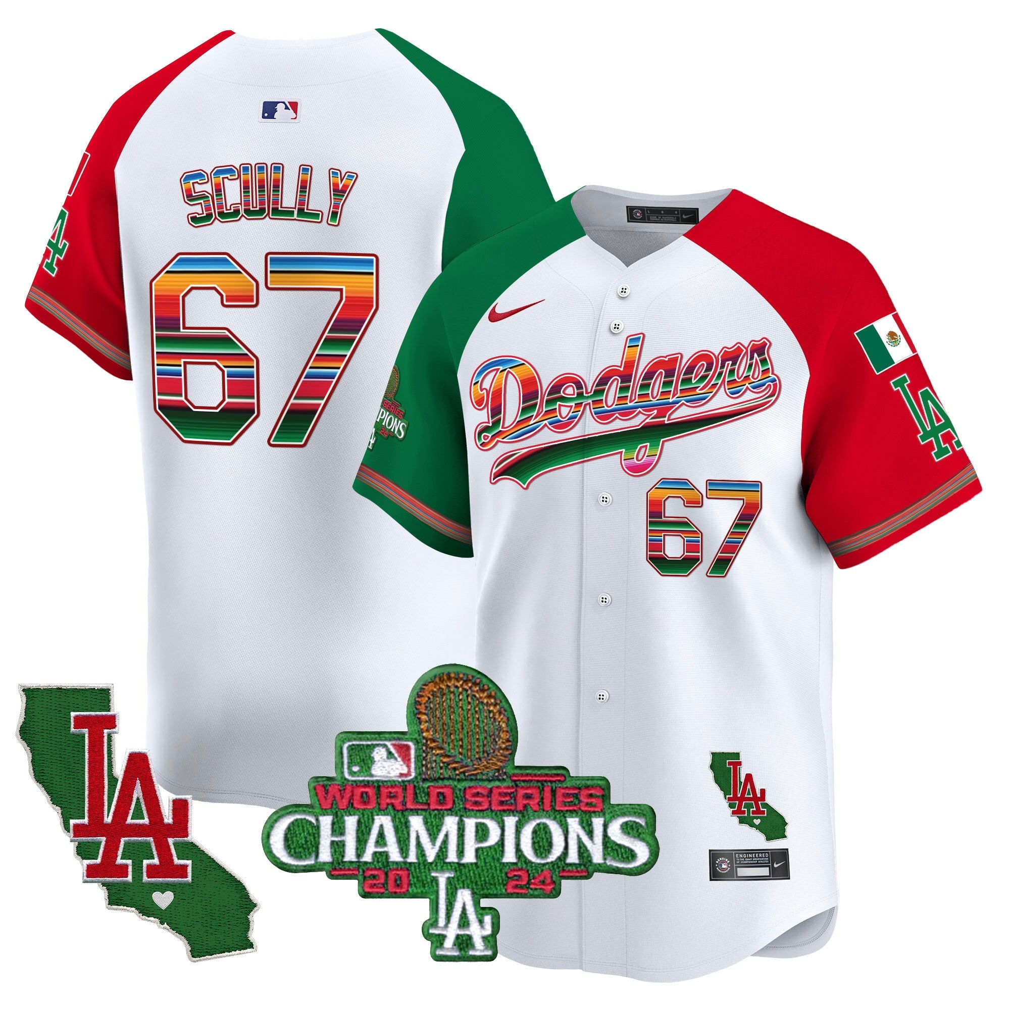 Men’s Mexico 2024 World Series Champions Vapor Premier Limited Jersey