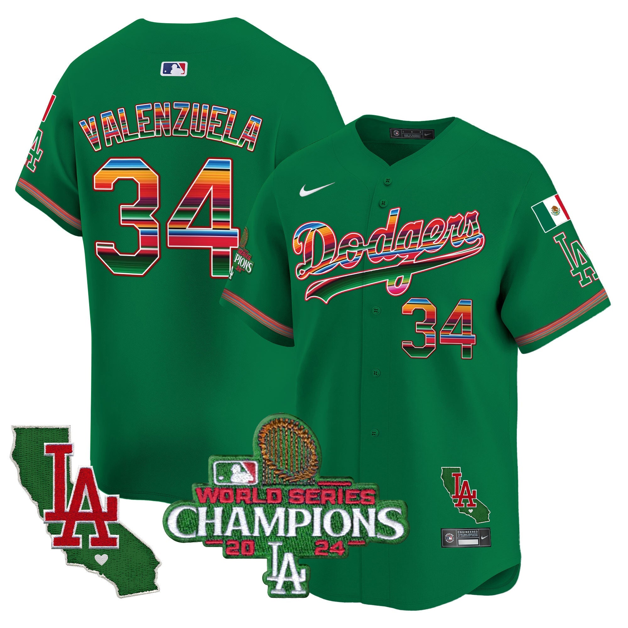 Men’s Mexico 2024 World Series Champions Vapor Premier Limited Jersey