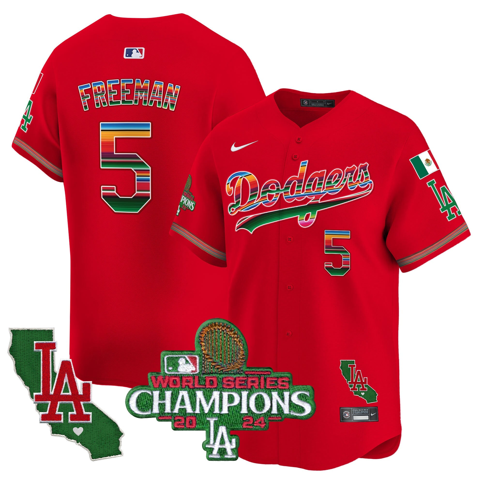Men’s Mexico 2024 World Series Champions Vapor Premier Limited Jersey