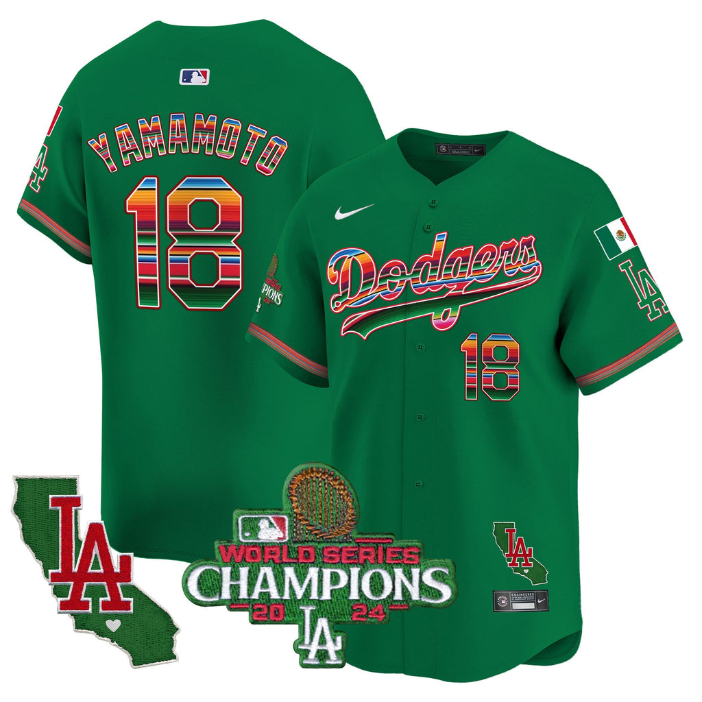 Men’s Mexico 2024 World Series Champions Vapor Premier Limited Jersey