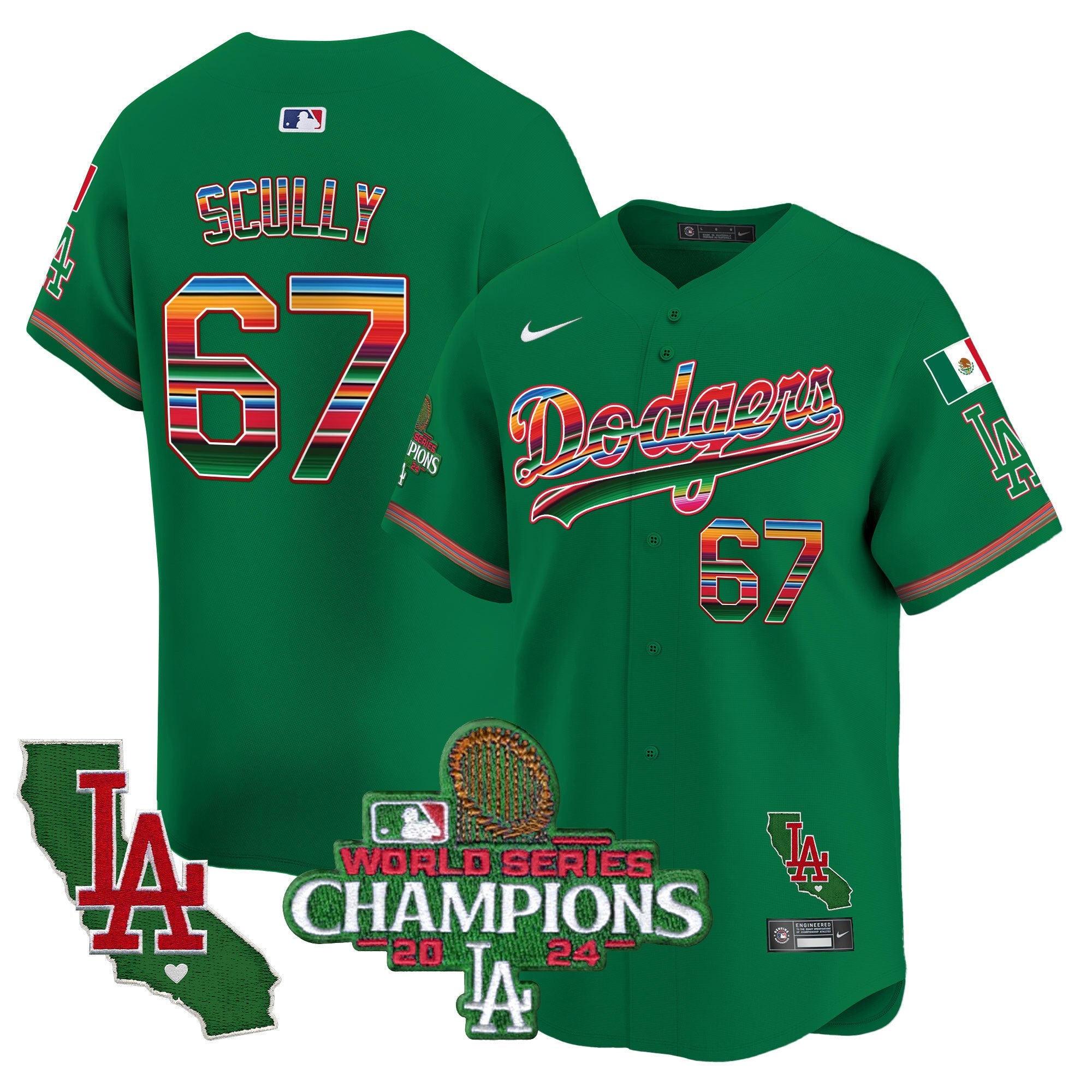 Men’s Mexico 2024 World Series Champions Vapor Premier Limited Jersey