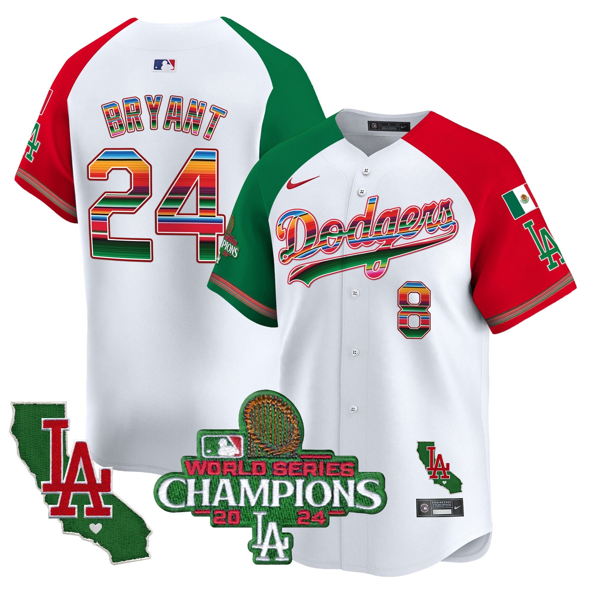 Men’s Mexico 2024 World Series Champions Vapor Premier Limited Jersey
