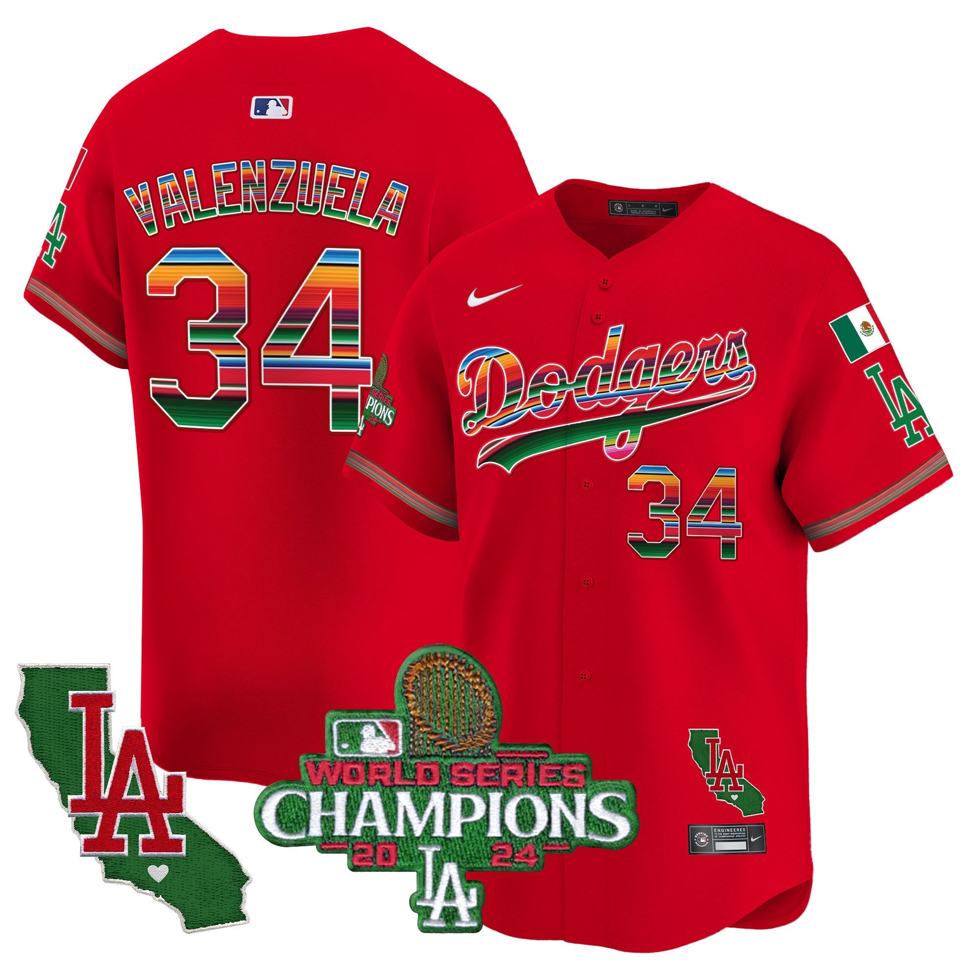 Men’s Mexico 2024 World Series Champions Vapor Premier Limited Jersey
