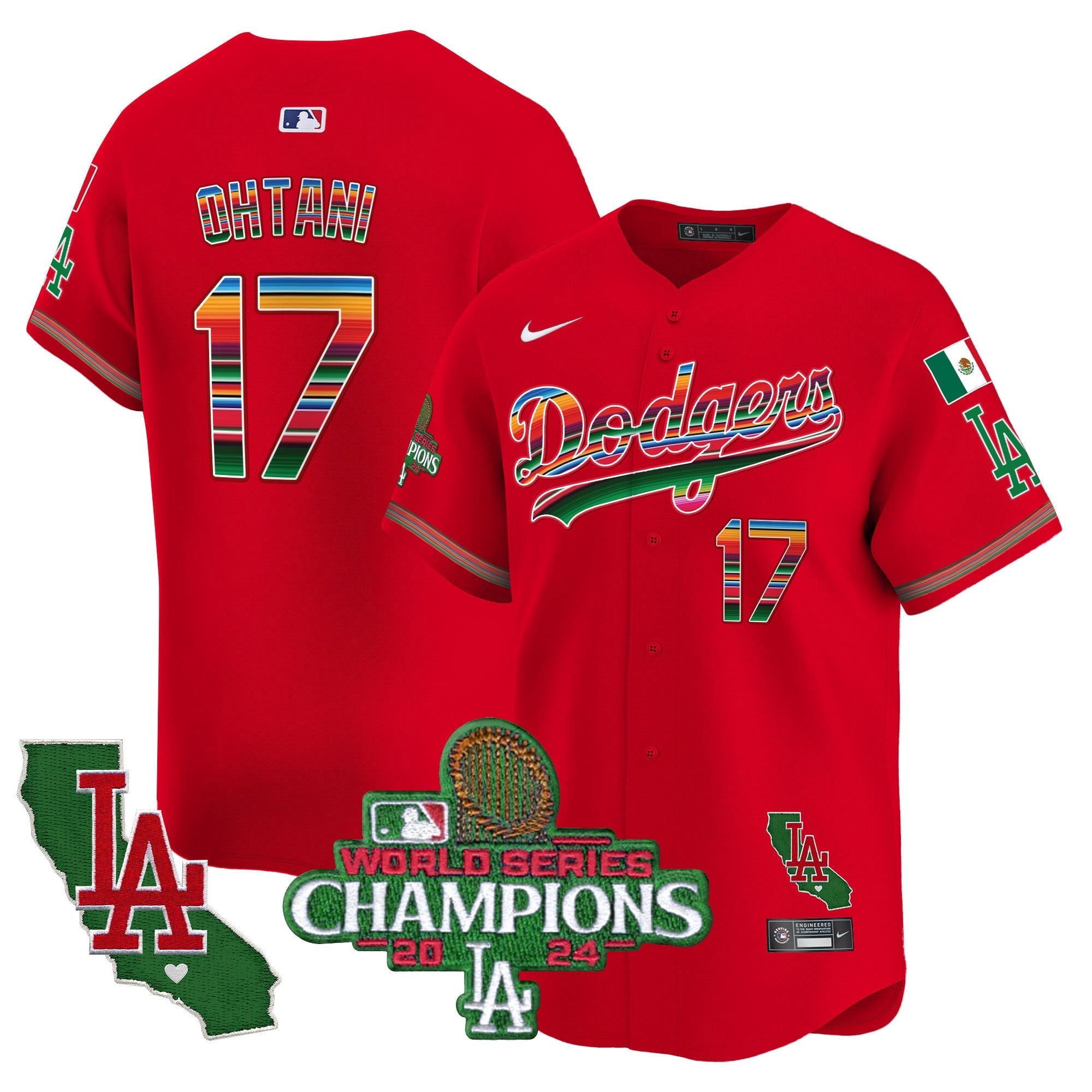 Men’s Mexico 2024 World Series Champions Vapor Premier Limited Jersey