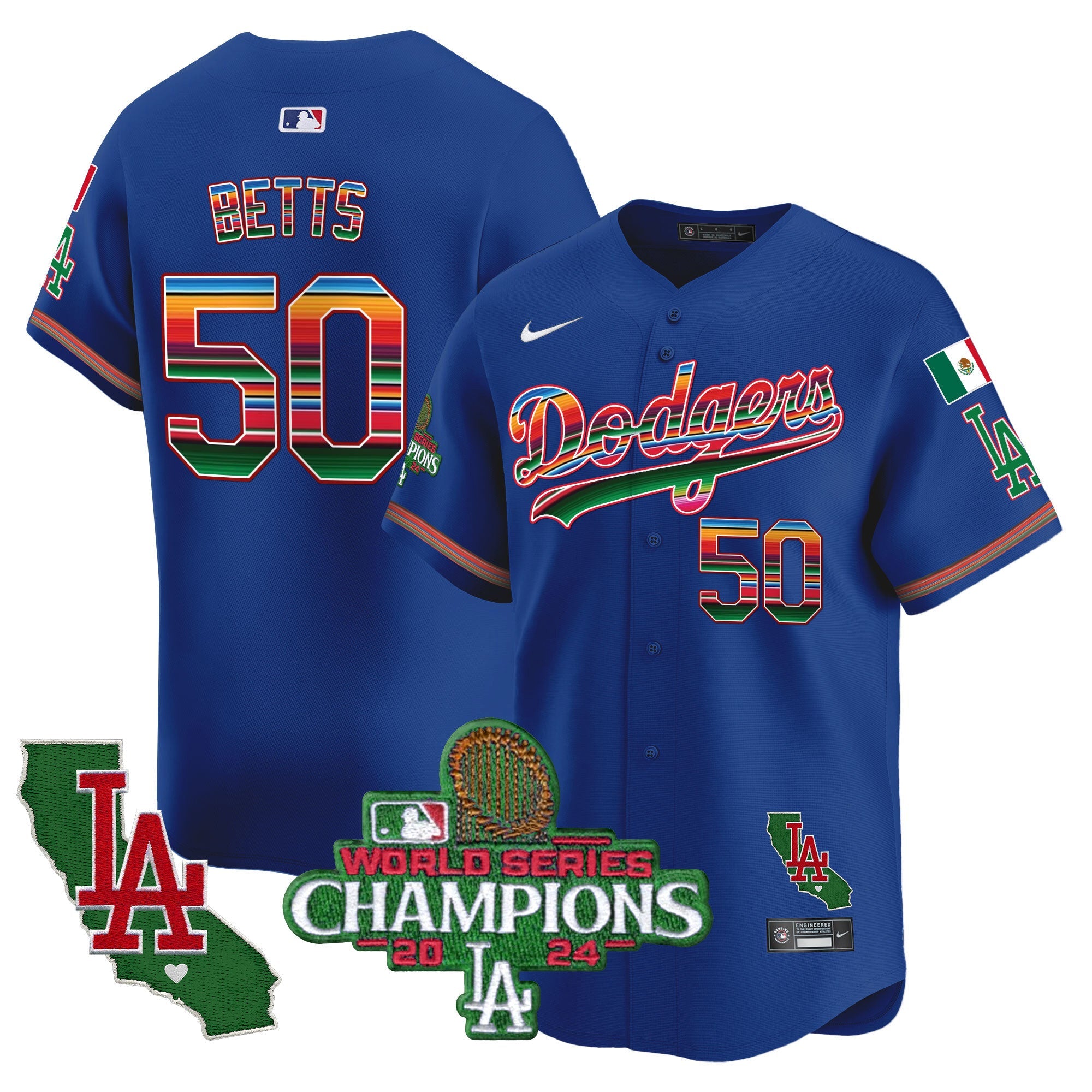 Men’s Mexico 2024 World Series Champions Vapor Premier Limited Jersey