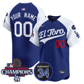 El Toro 2024 World Series Champions Patch Vapor Premier Limited Custom Jersey