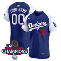 2024 World Series Champions Patch Vapor Premier Elite Custom Jersey