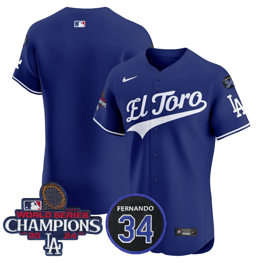 Men’s El Toro 2024 World Series Champions Patch Vapor Premier Elite Jersey