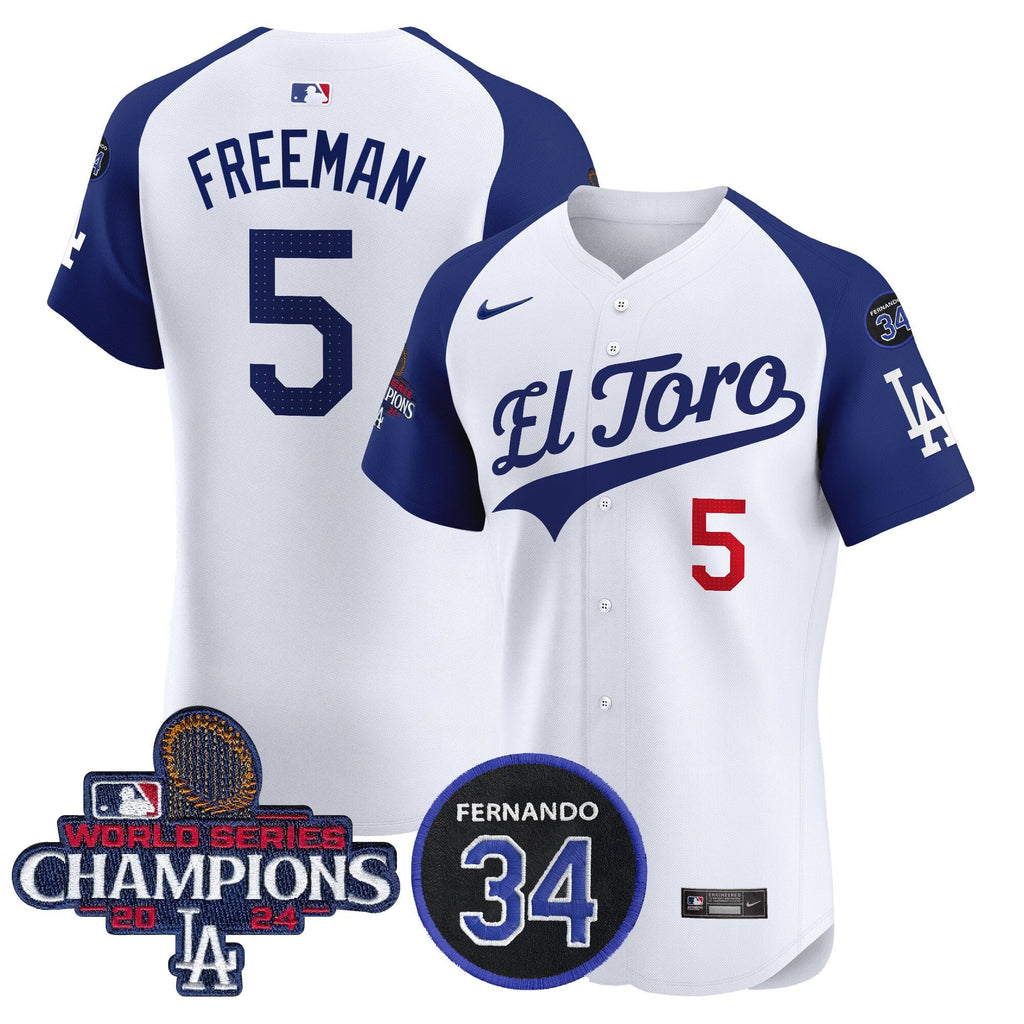Men’s El Toro 2024 World Series Champions Patch Vapor Premier Elite Jersey