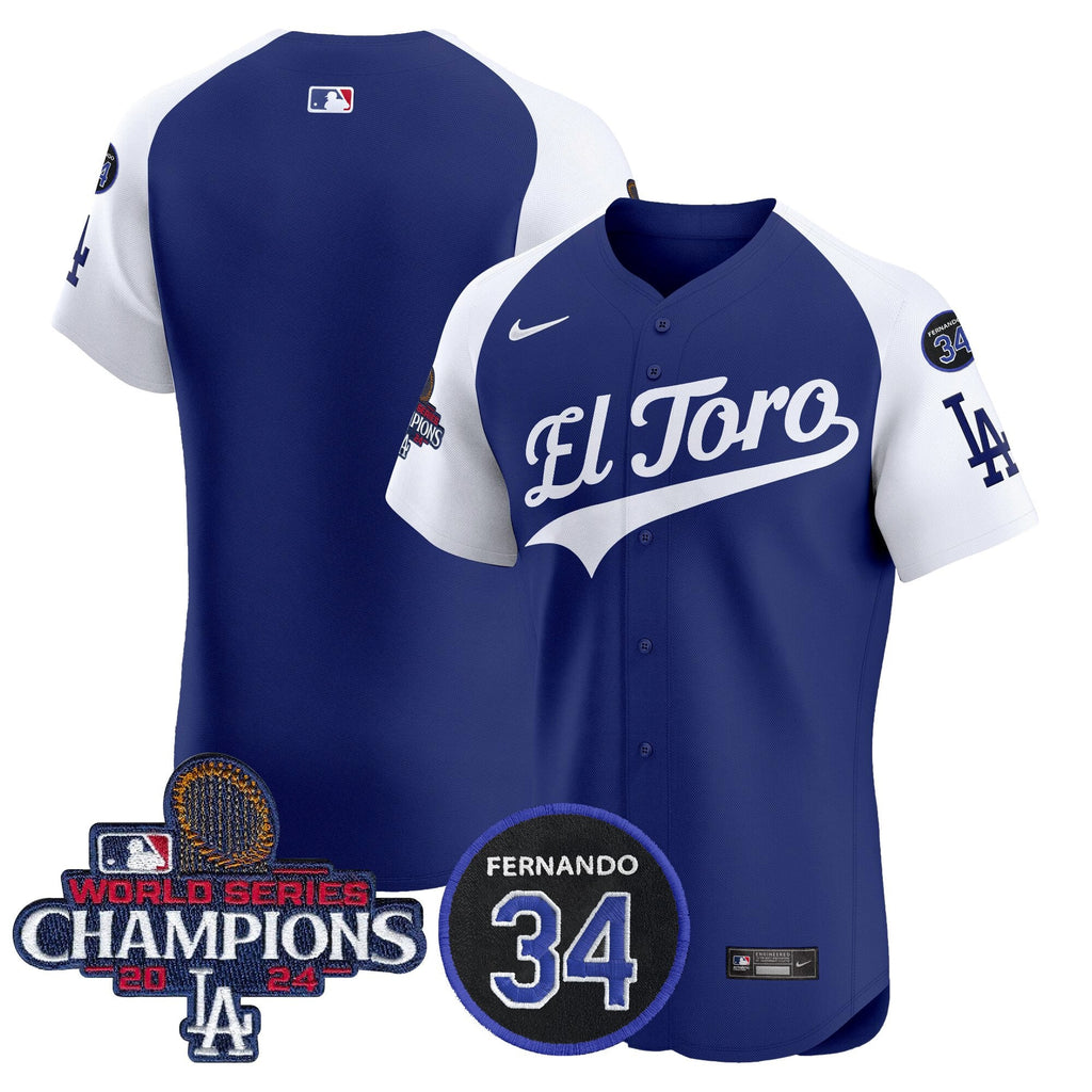 Men’s El Toro 2024 World Series Champions Patch Vapor Premier Elite Jersey