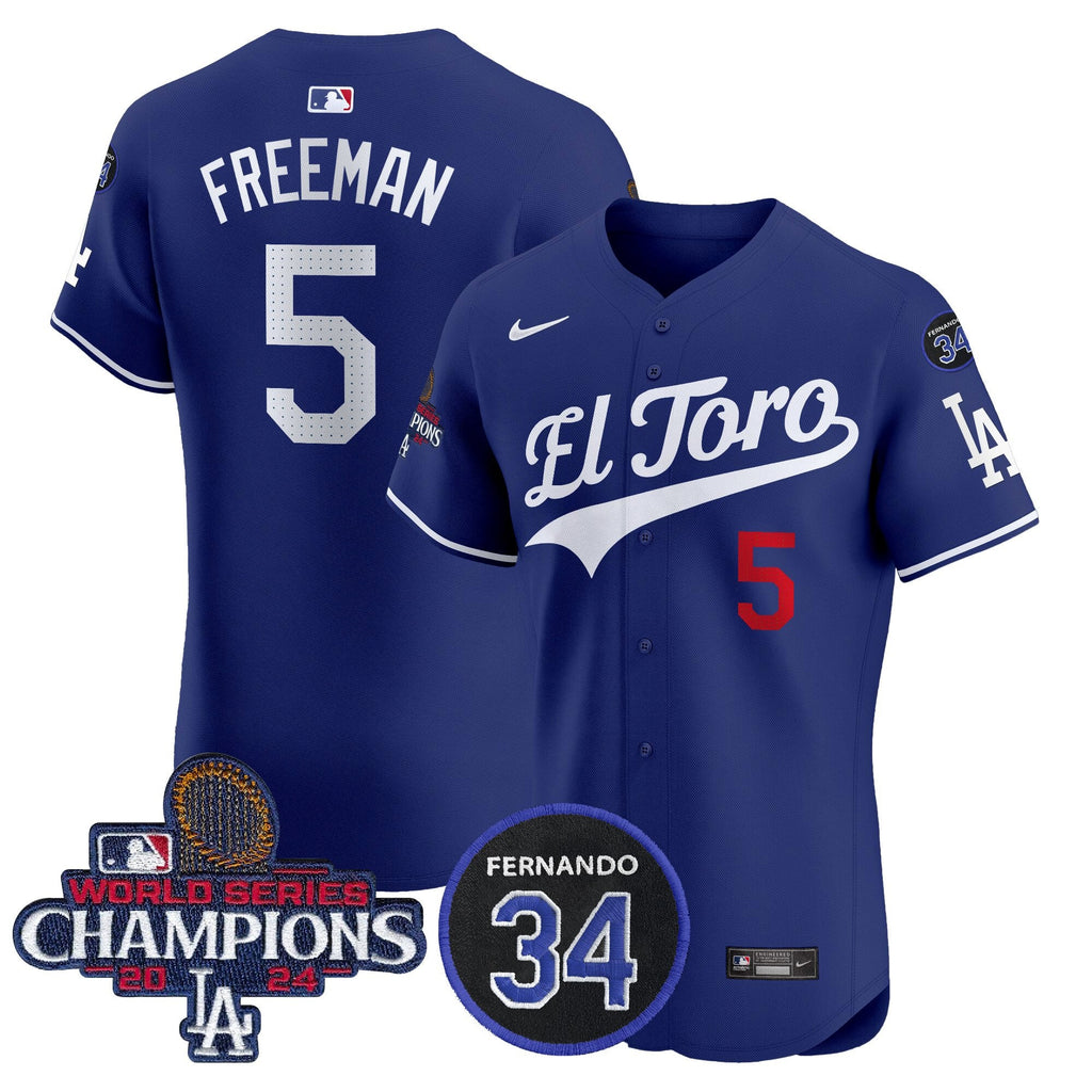 Men’s El Toro 2024 World Series Champions Patch Vapor Premier Elite Jersey
