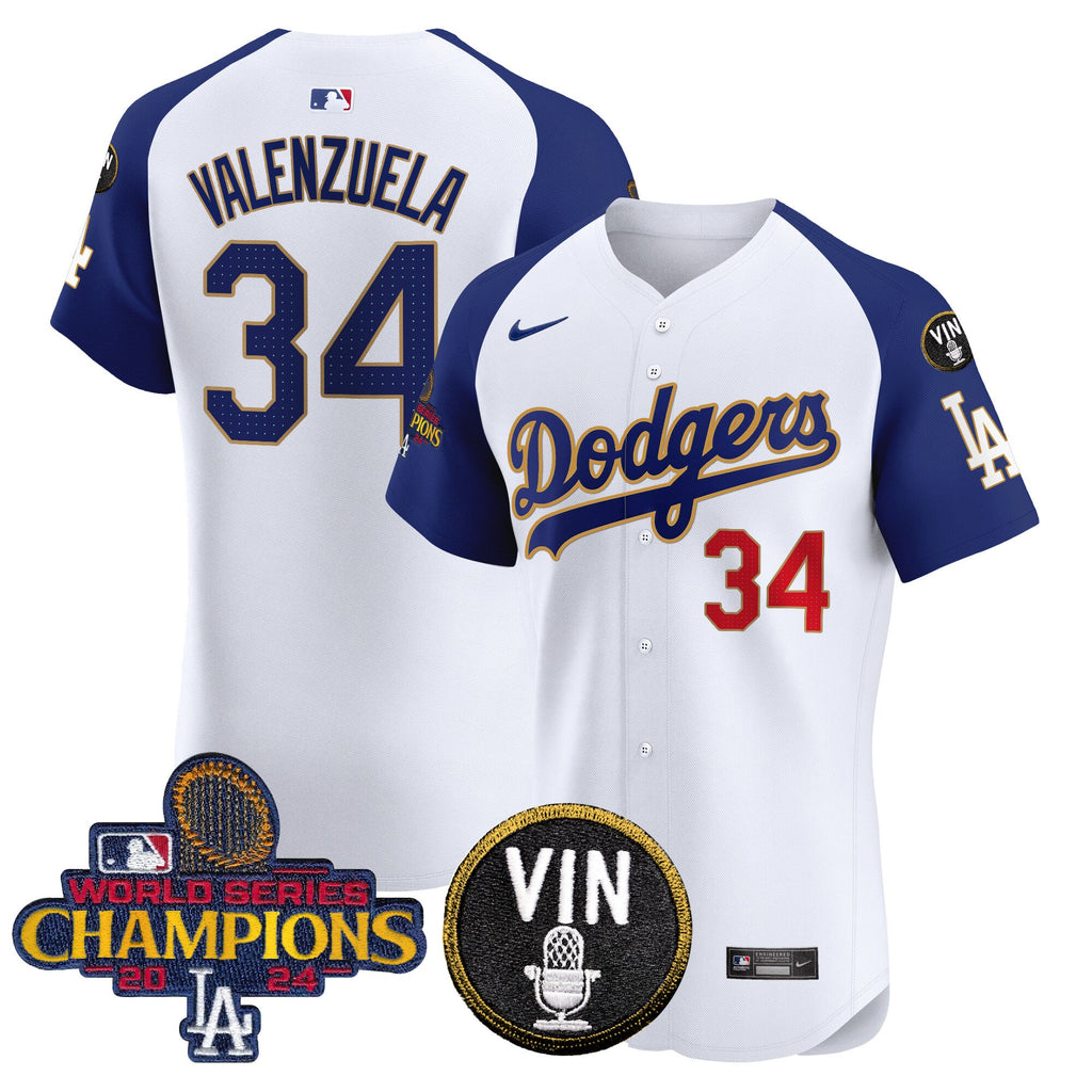 Men’s 2024 World Series Champions Gold Trim Vapor Premier Elite Jersey