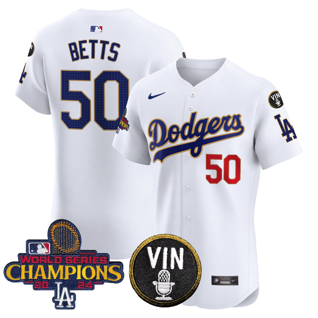 Men’s 2024 World Series Champions Gold Trim Vapor Premier Elite Jersey