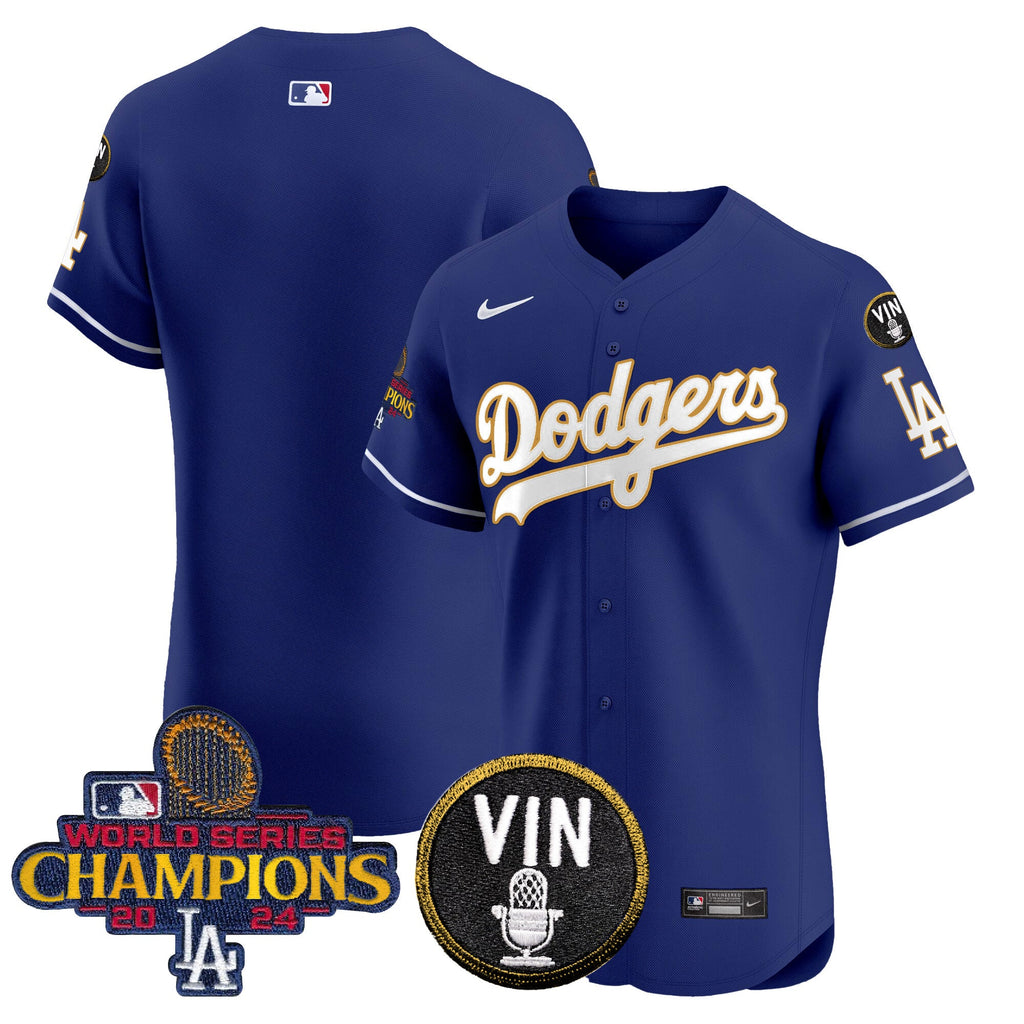 Men’s 2024 World Series Champions Gold Trim Vapor Premier Elite Jersey